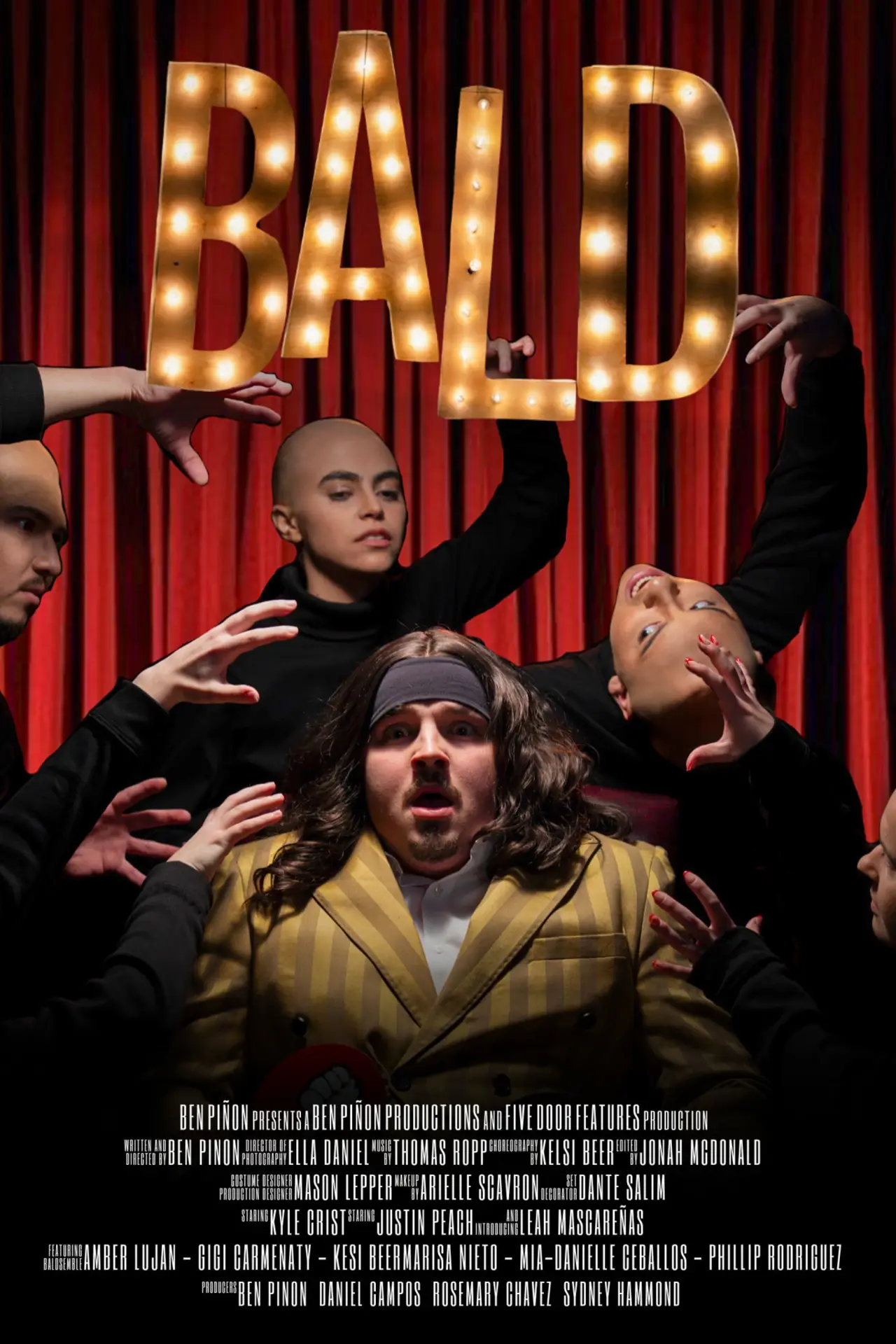Movie poster "BALD THE MUSICAL"