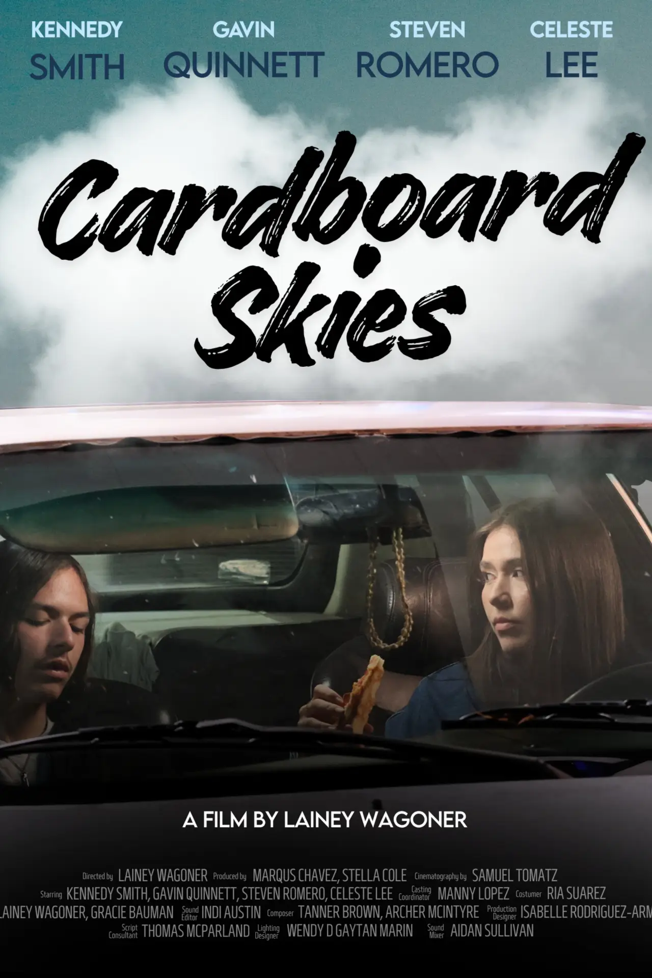 Movie poster "Cardboard Skies"