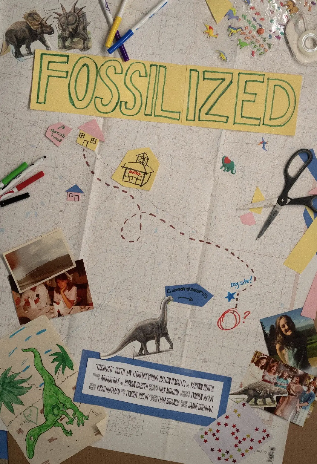 Movie poster "Fossilized"