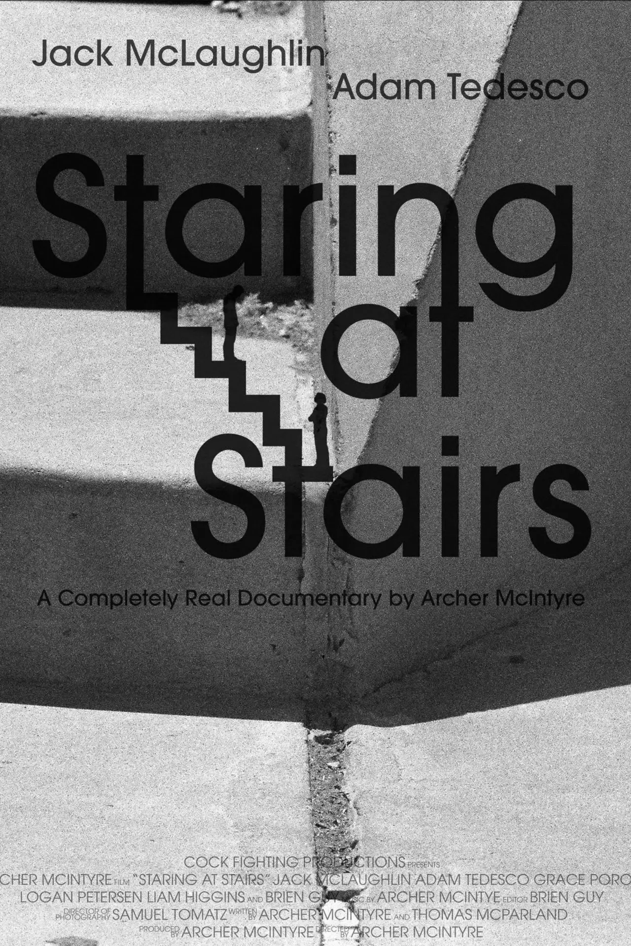 Movie poster "Staring at Stairs"