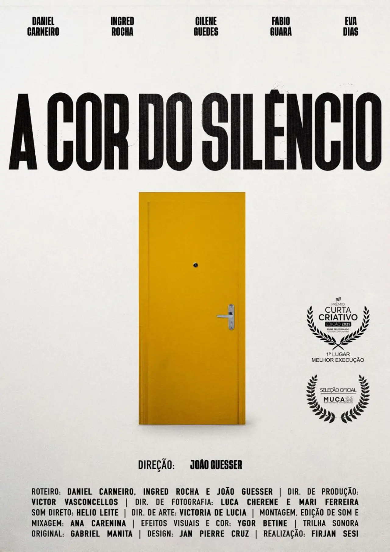 Movie poster "A Cor do Silêncio"