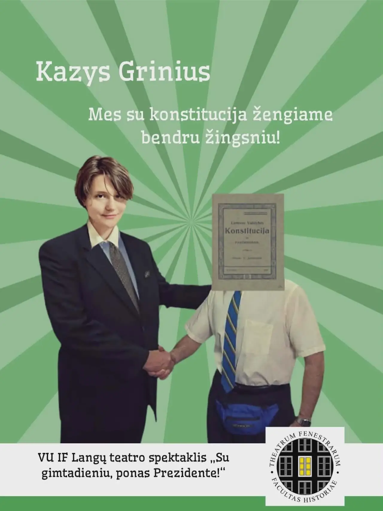 Movie poster "LVLS Agituoja"