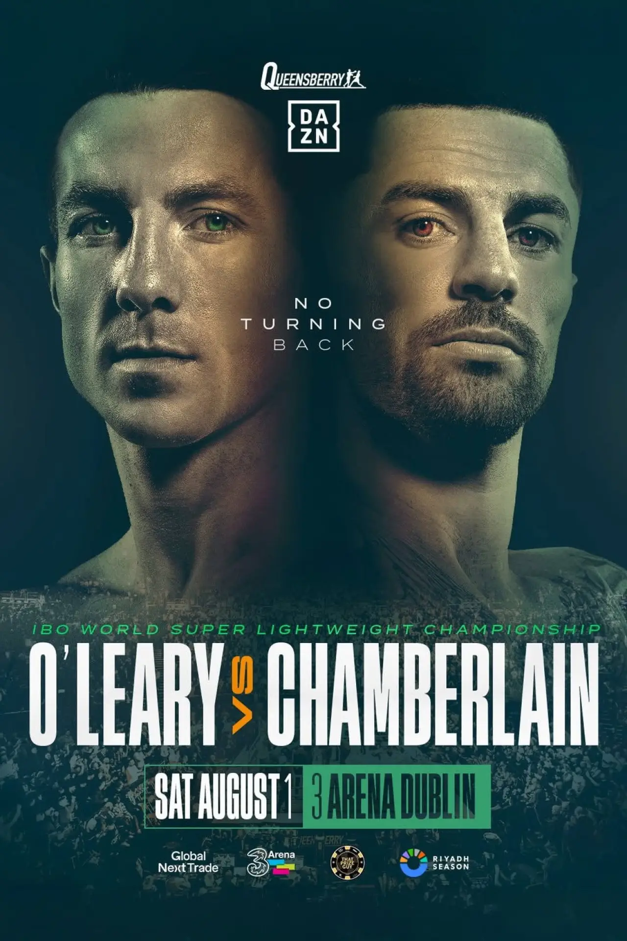 Movie poster "Pierce O’Leary vs. Mark Chamberlain"
