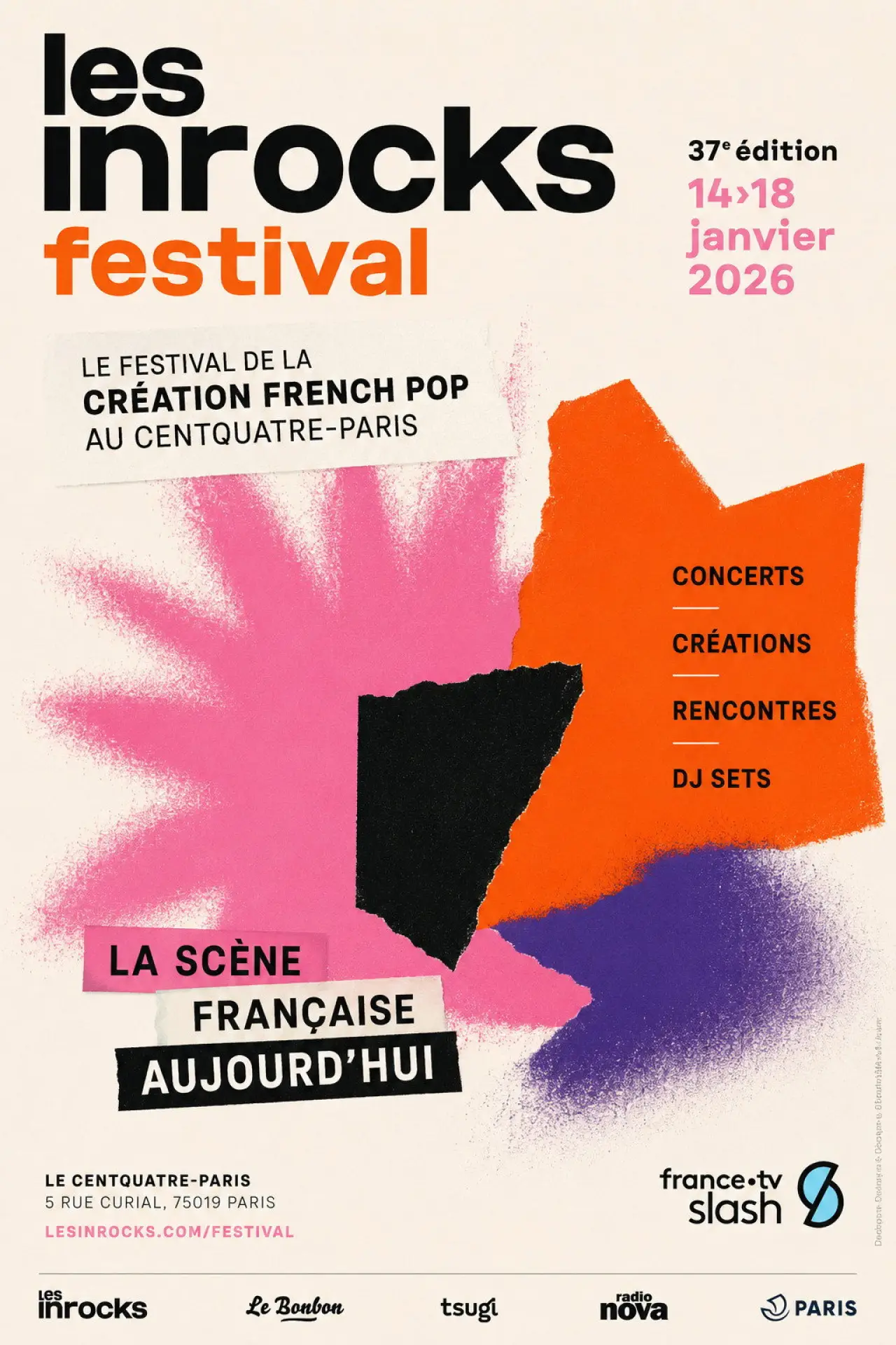 Movie poster "Inrocks Festival 2026"