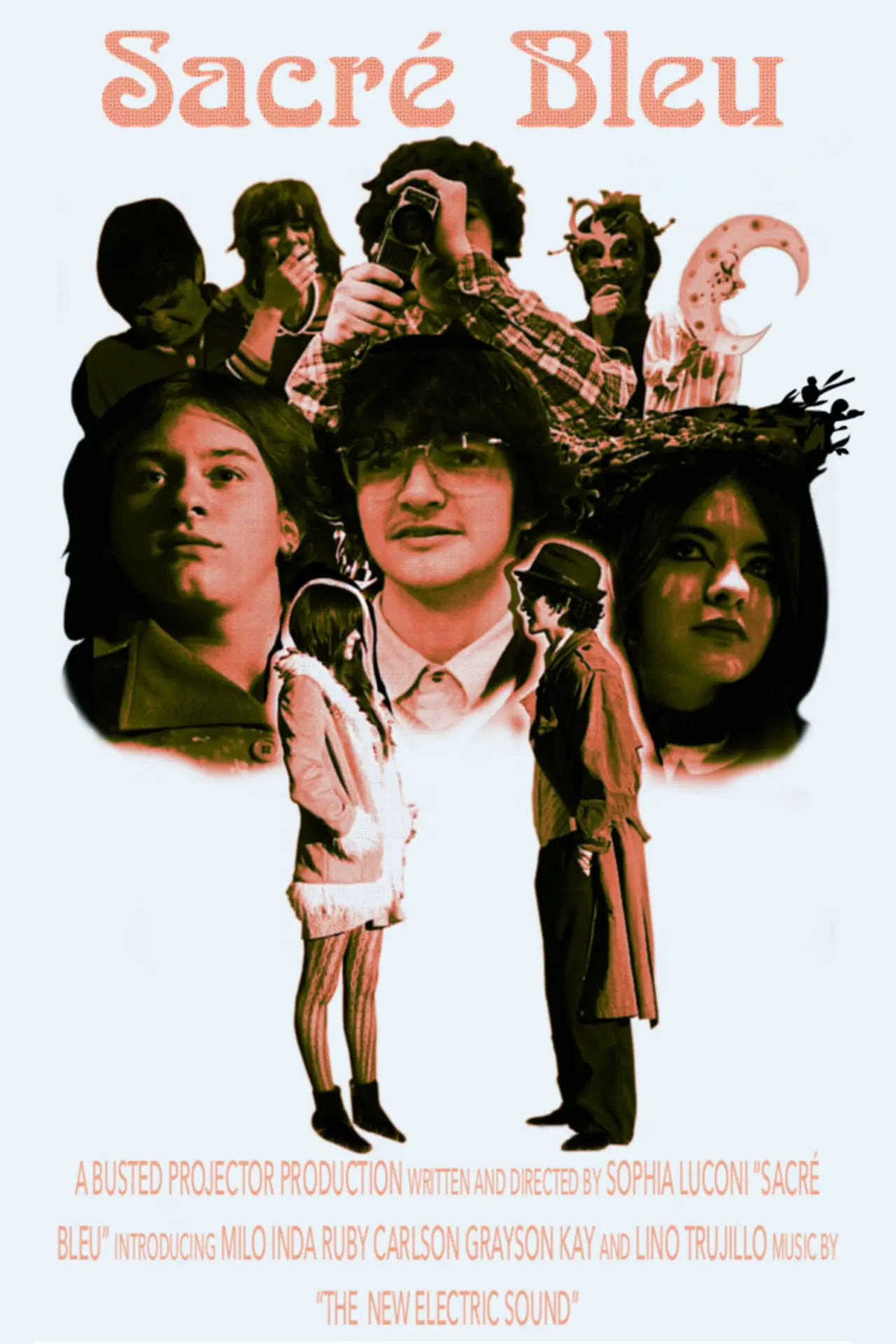 Movie poster "Sacré Bleu"