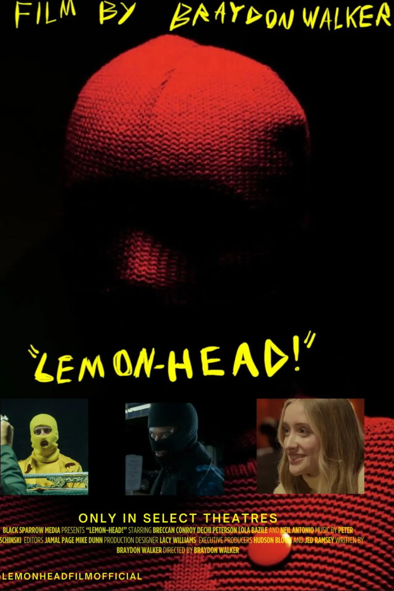 Movie poster ""LEMON-HEAD!""