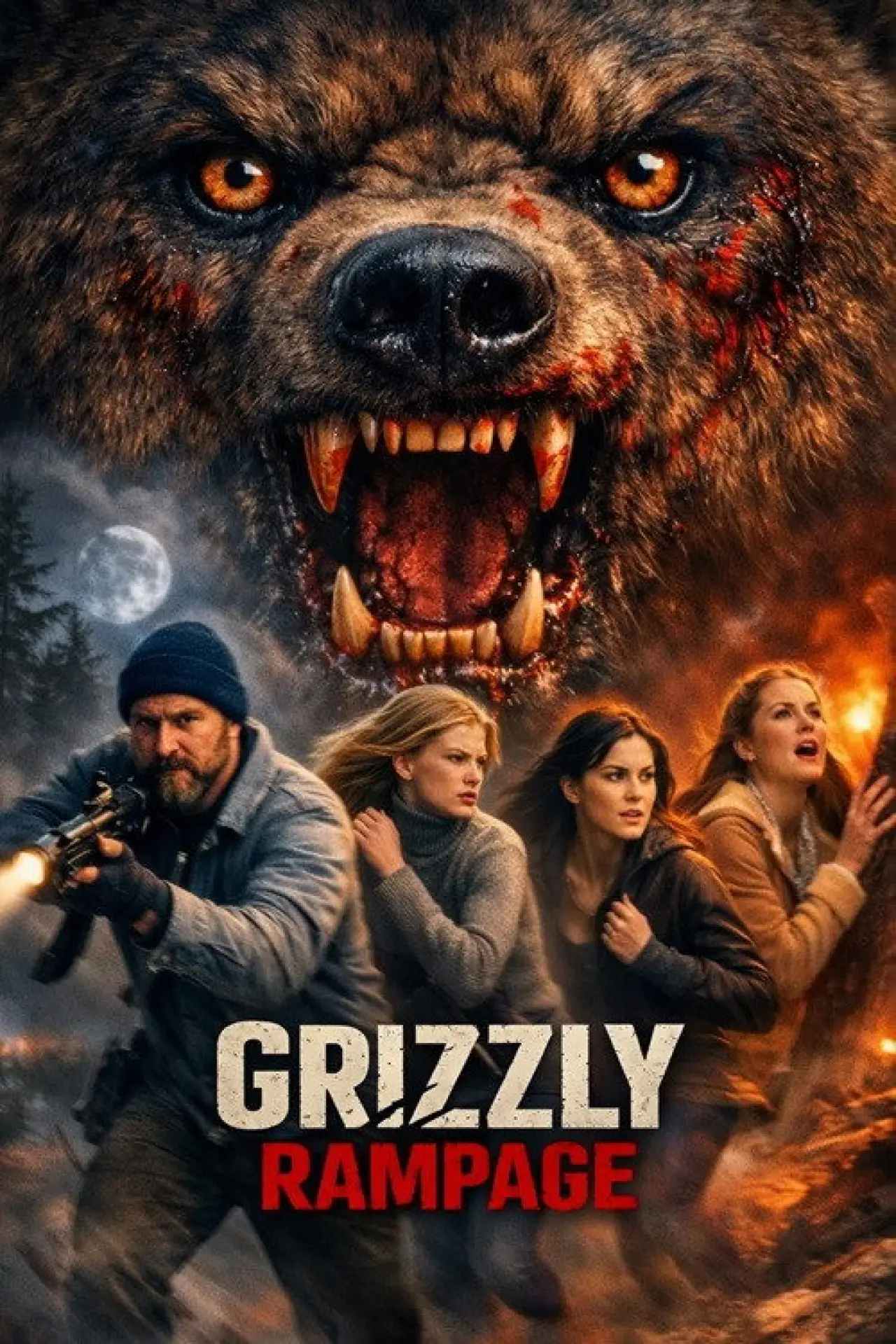 Movie poster "Grizzly Rampage"