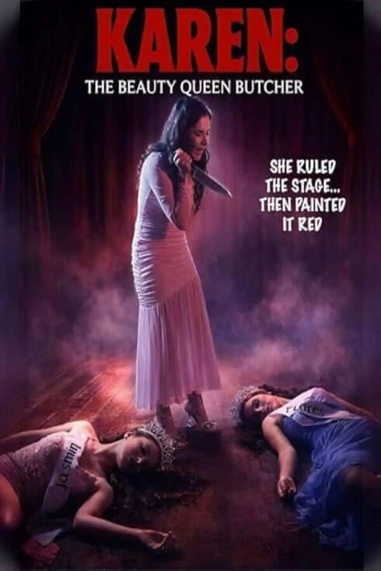 Movie poster "Karen the Beauty Queen Butcher"