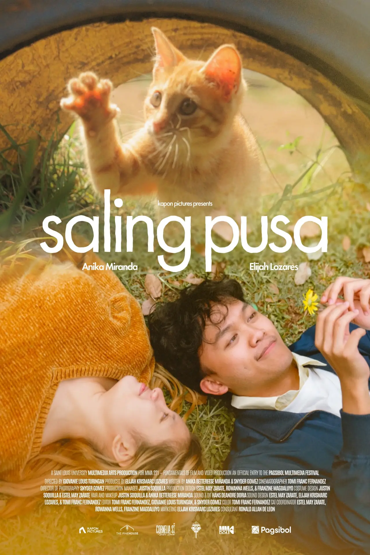 Movie poster "Saling-pusa"
