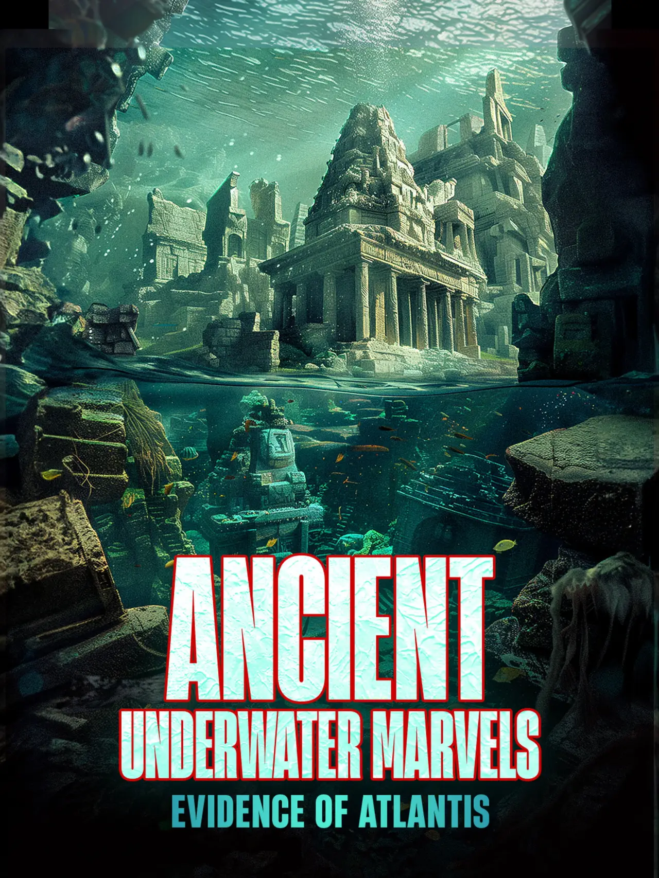Movie poster "Ancient Underwater Marvels: Evidence of Atlantis"