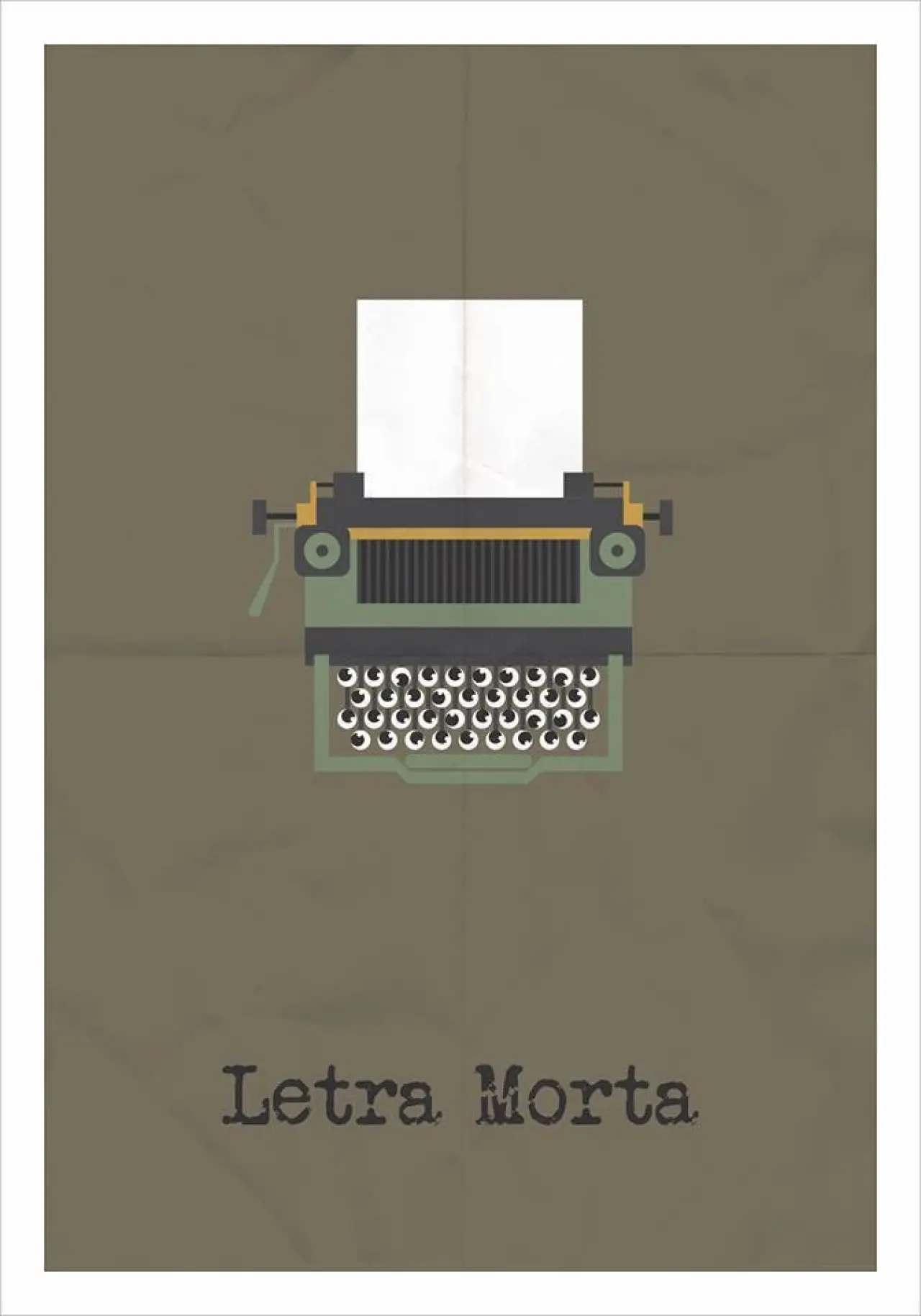 Movie poster "Letra Morta"