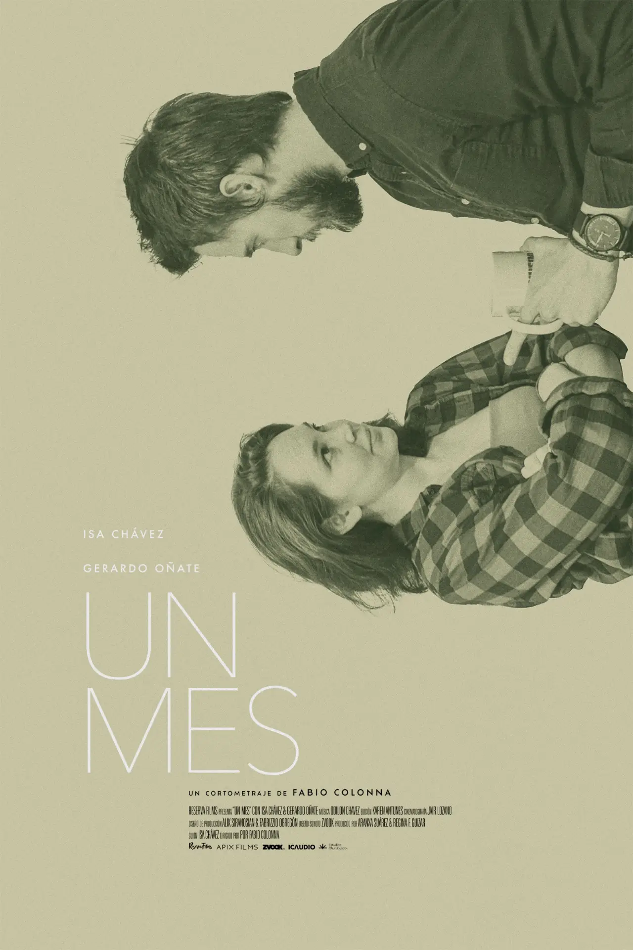 Movie poster "Un Mes"