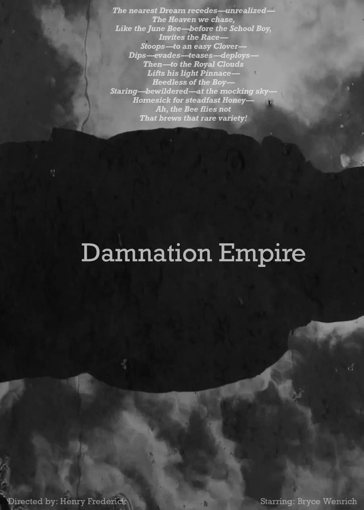 Movie poster "Damnation Empire"