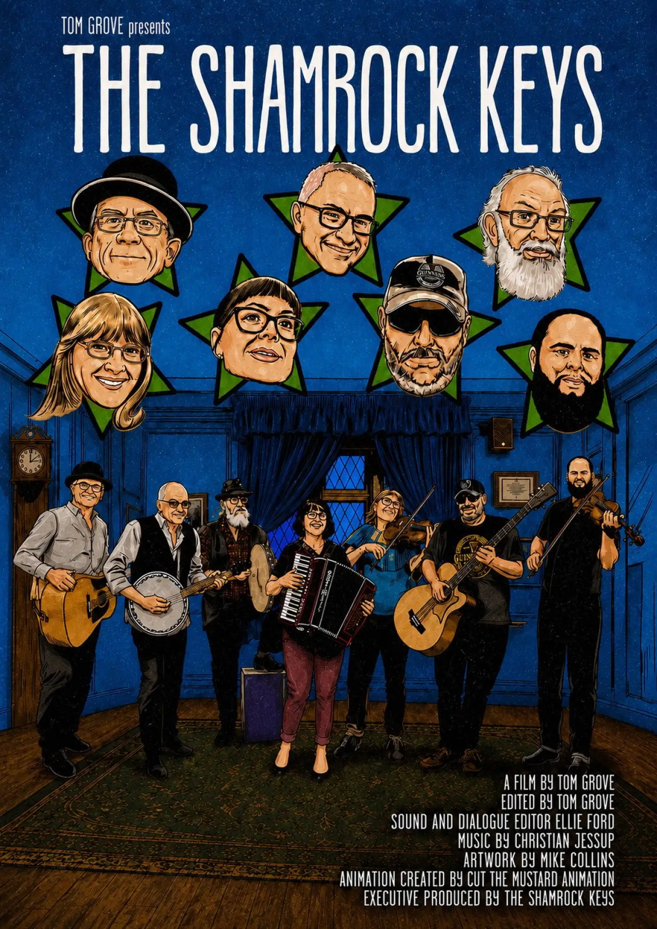 Movie poster "The Shamrock Keys"