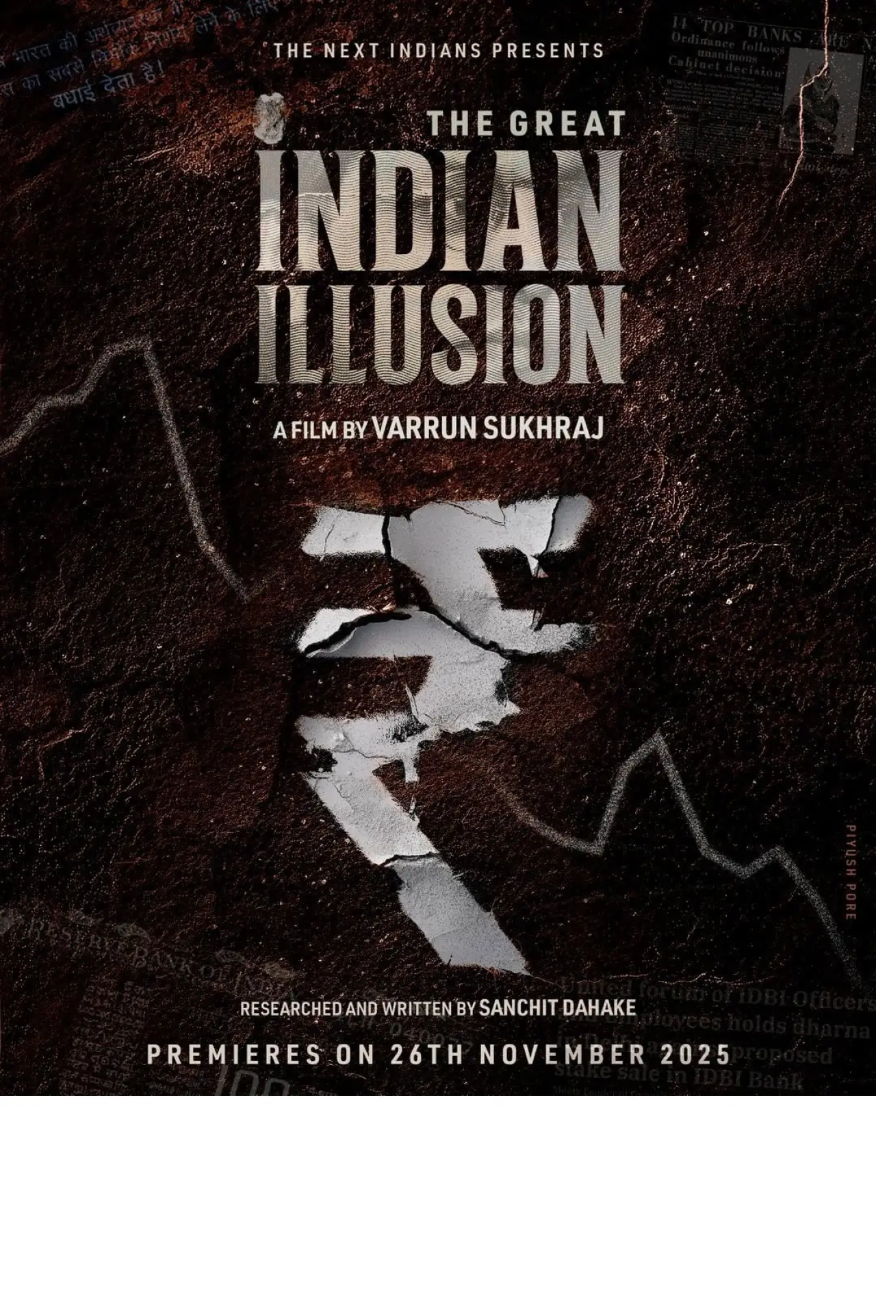 Movie poster "The Great Indian Illusion"