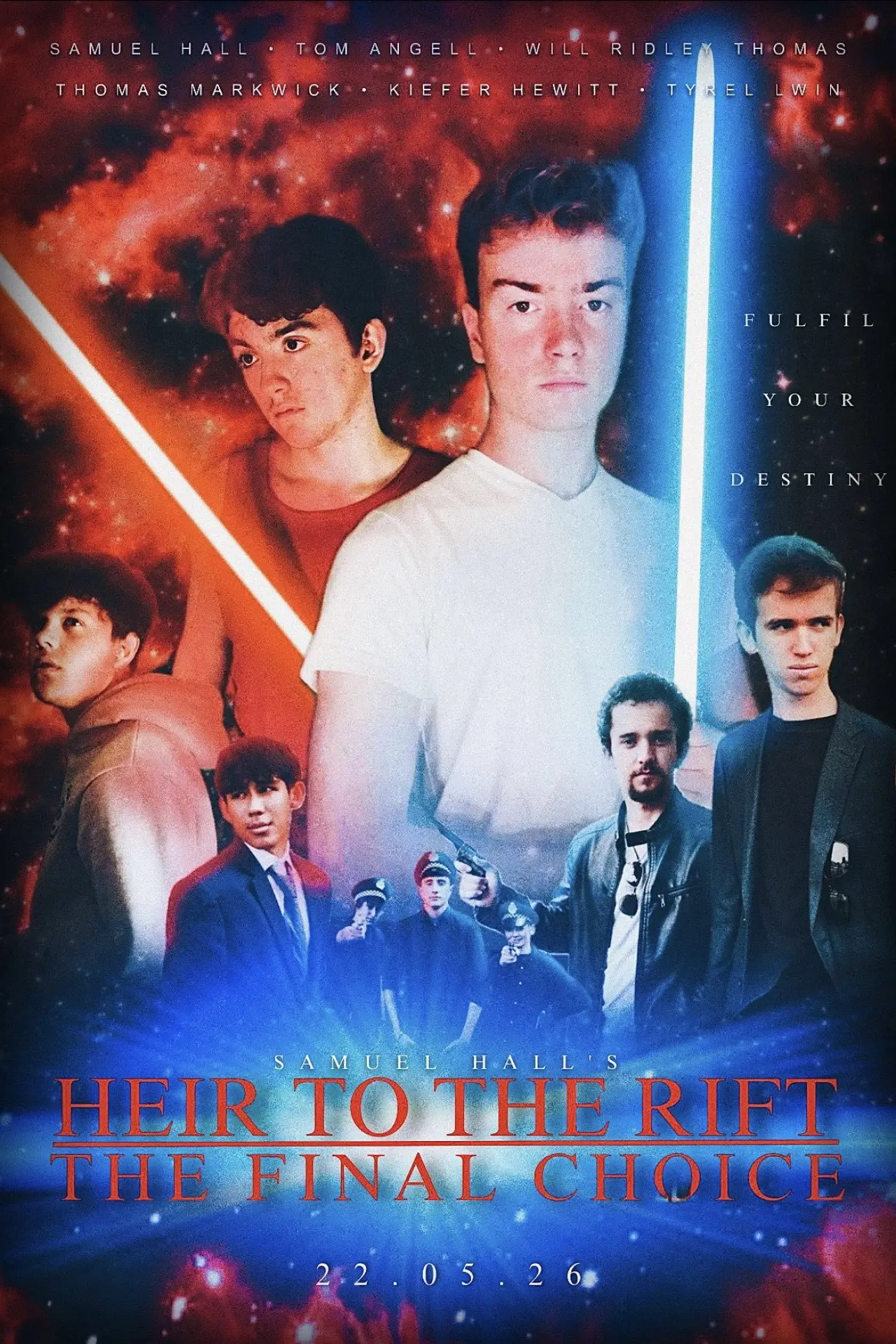 Movie poster "Heir to the Rift: The Final Choice"