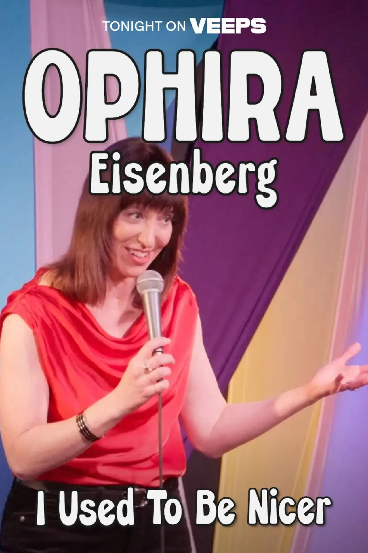 Movie poster "Ophira Eisenberg: I Used To Be Nicer"