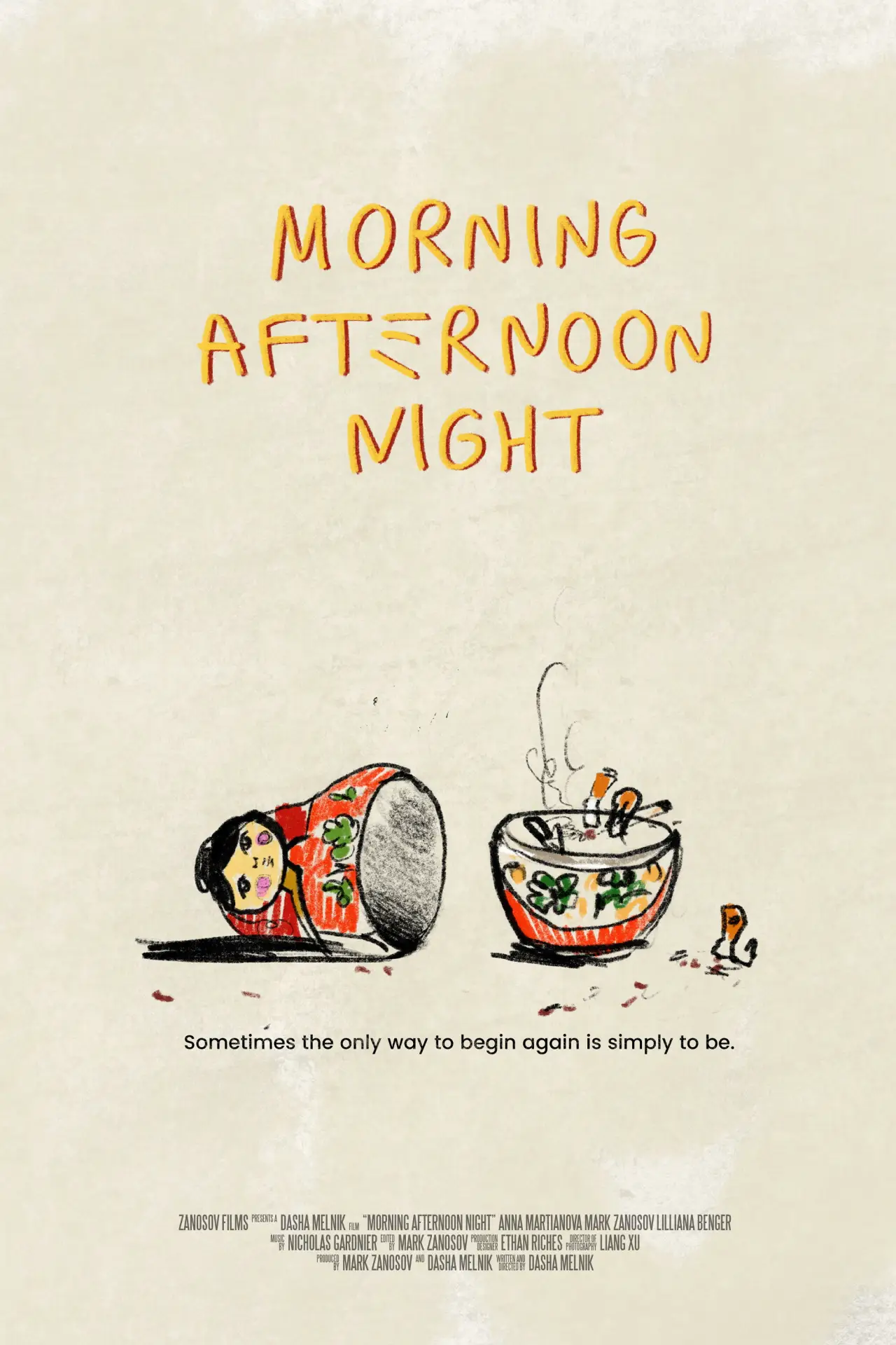 Movie poster "Morning Afternoon Night"