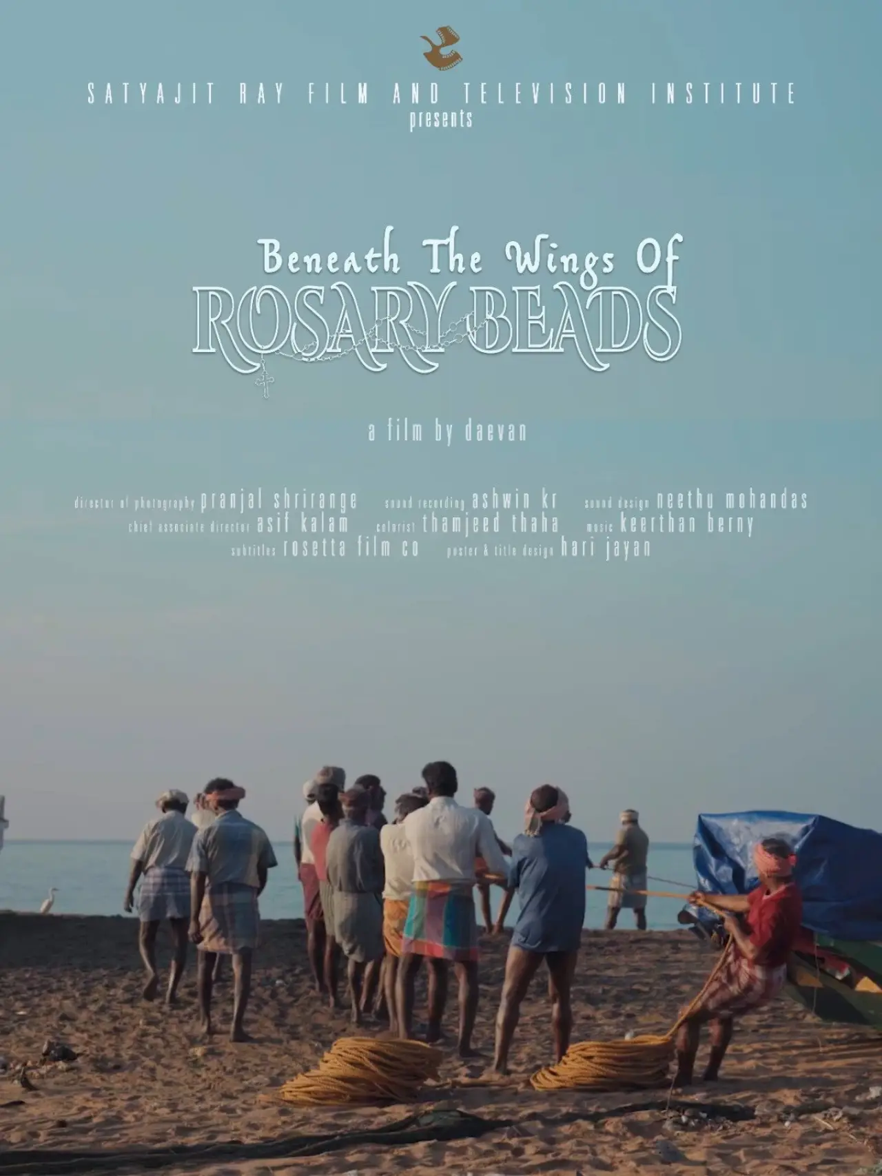 Movie poster "Beneath the Wings of Rosary Beads"