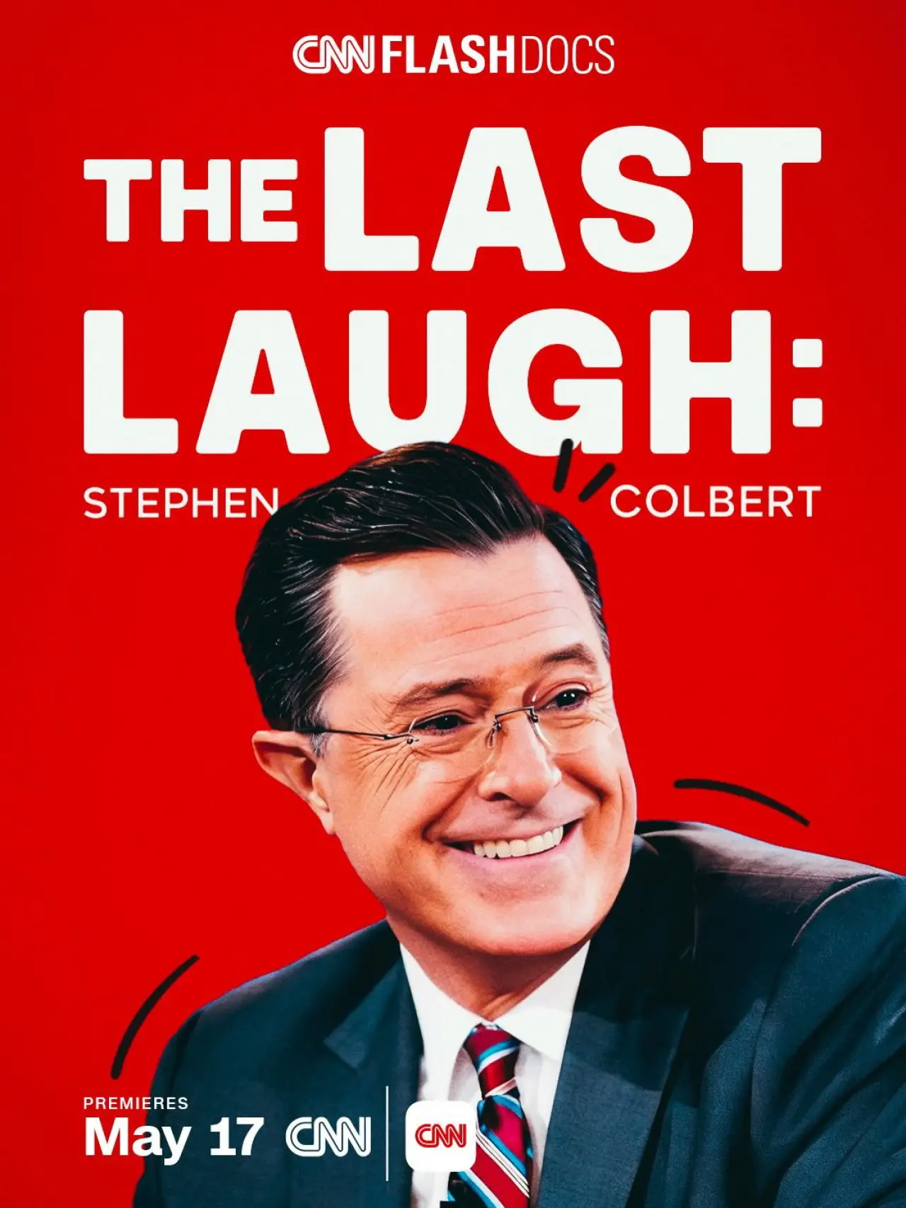 Movie poster "The Last Laugh: Stephen Colbert"