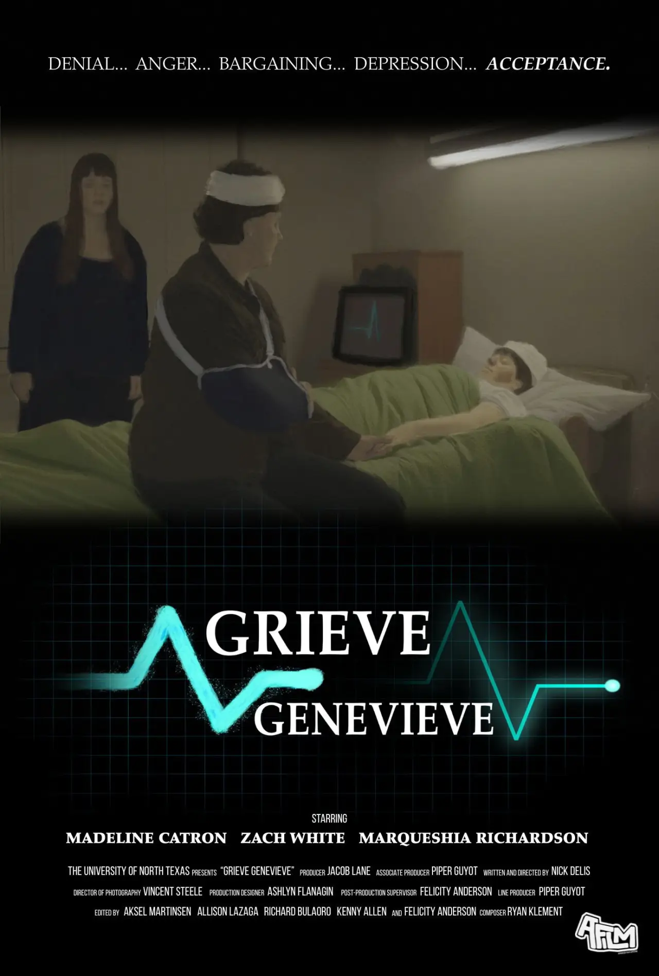 Movie poster "Grieve Genevieve"