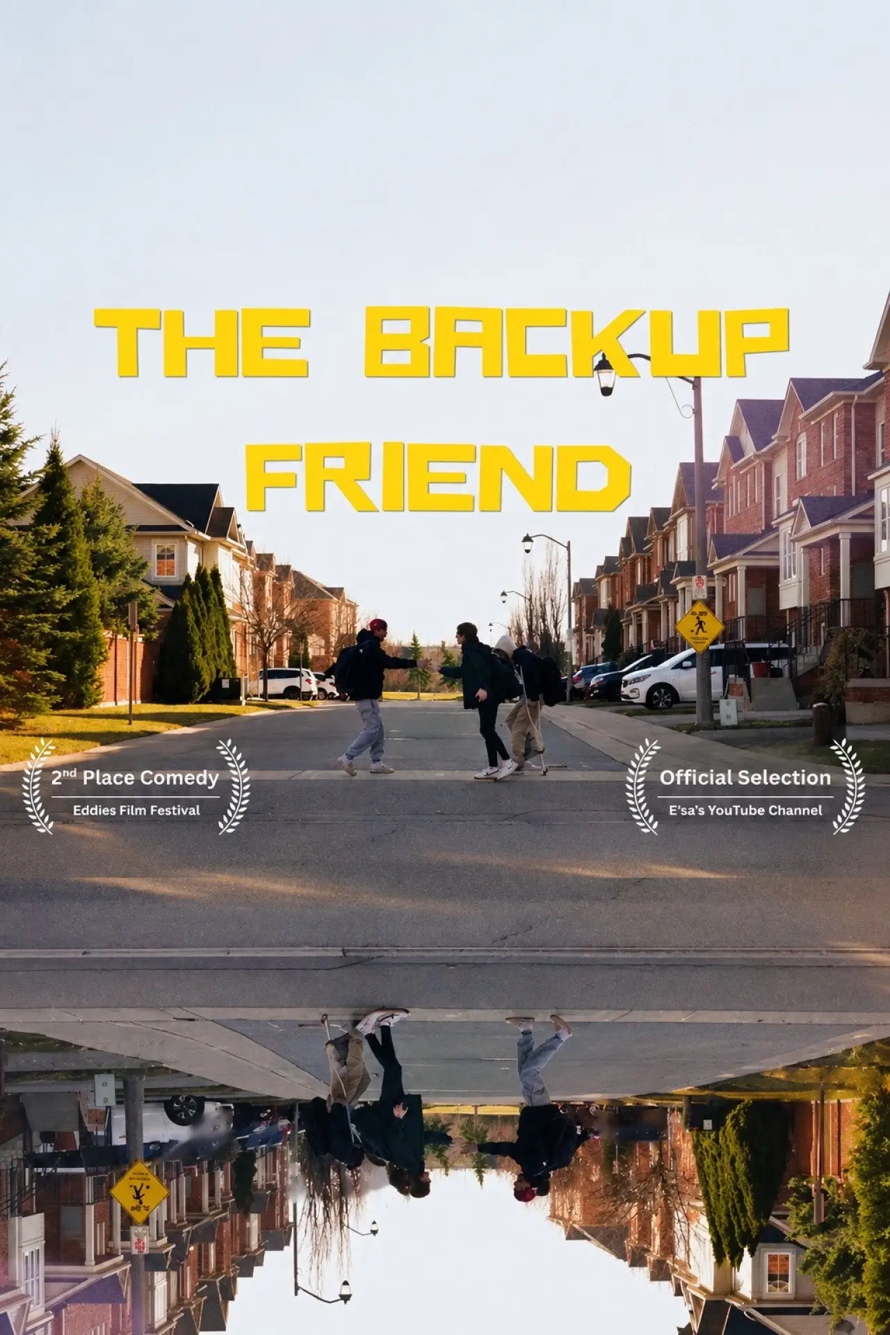 Movie poster "The Backup Friend"