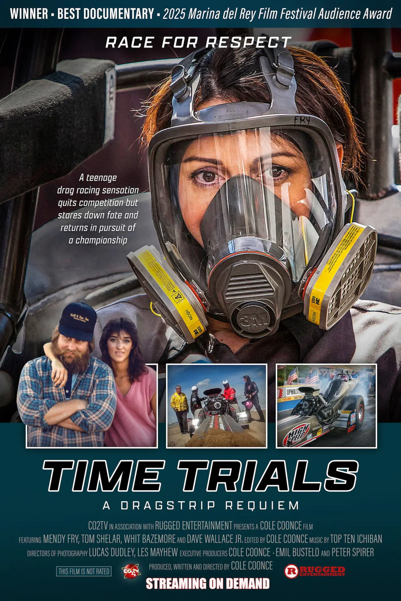 Movie poster "Time Trials: A Dragstrip Requiem"
