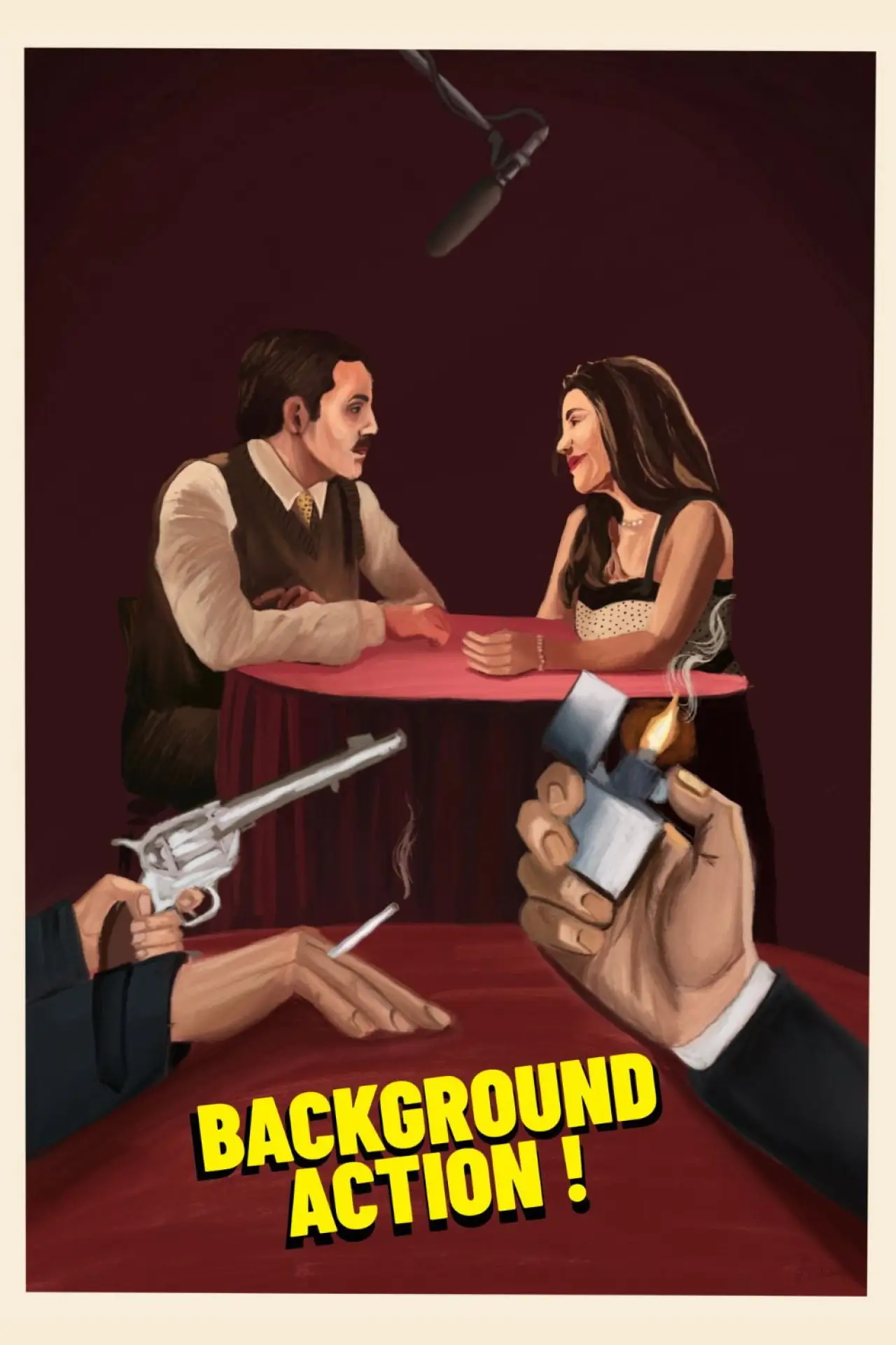 Movie poster "Background Action"