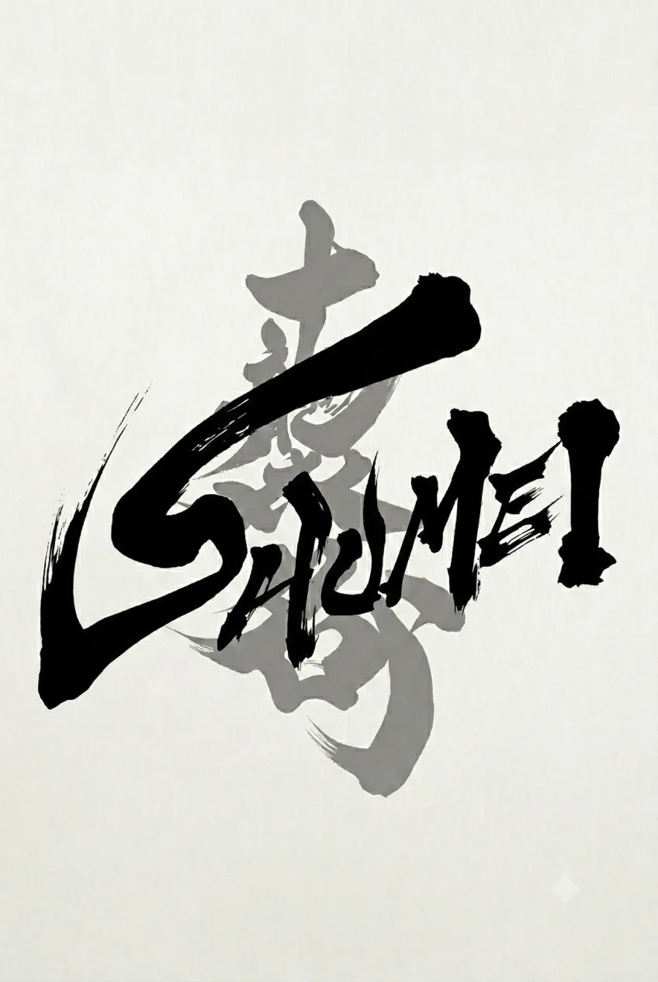 Movie poster "Shumei: The Living Legacy of Kabuki"