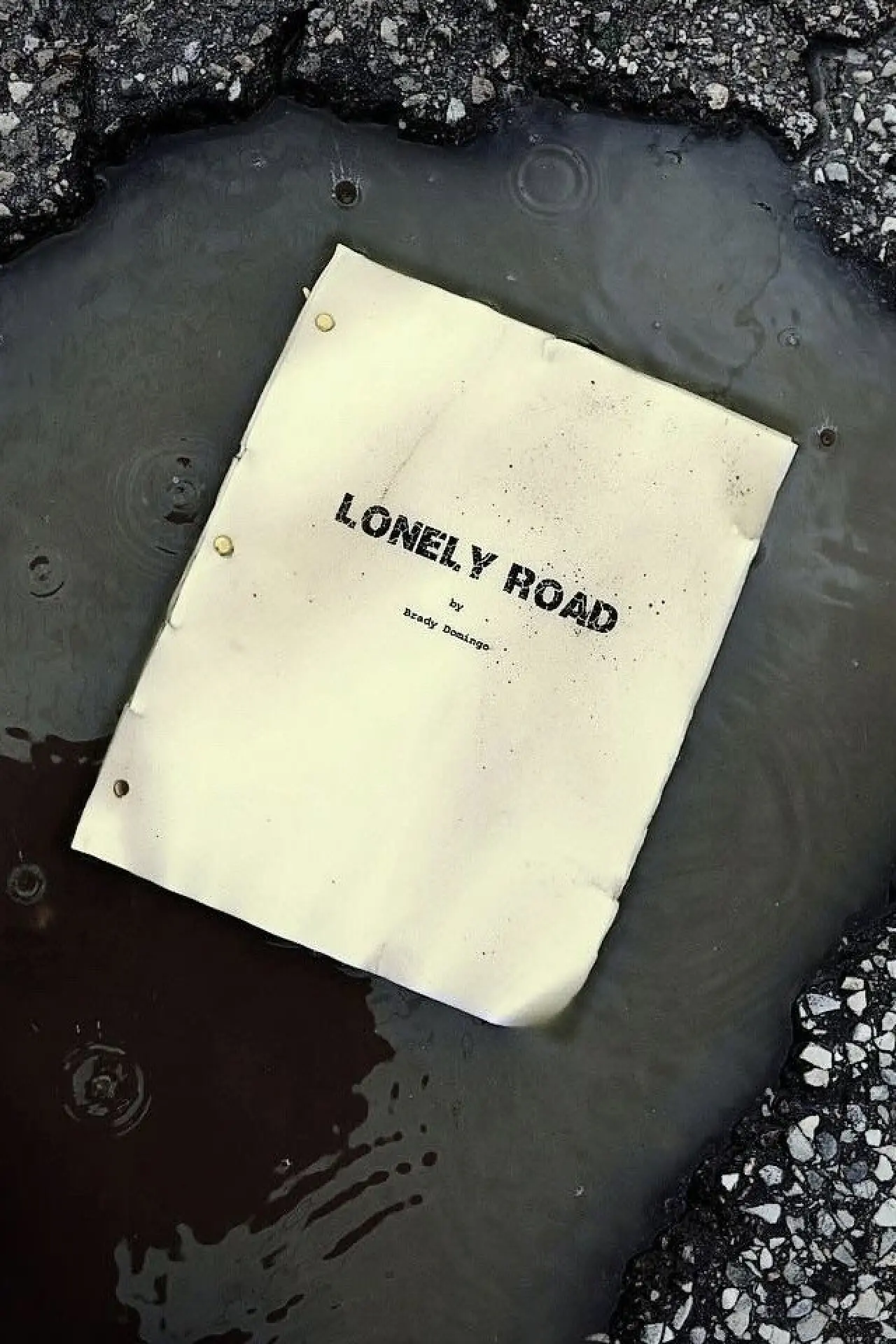 Movie poster "Lonely Road"