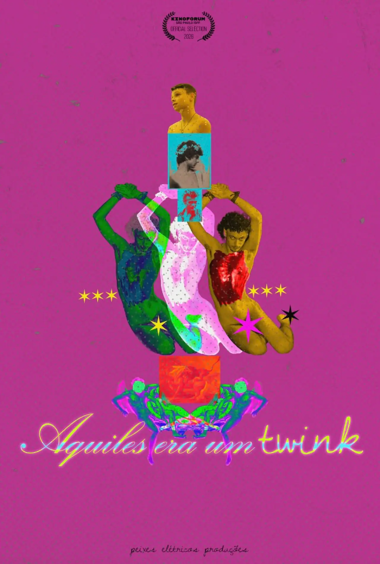 Movie poster "Aquiles era um Twink"