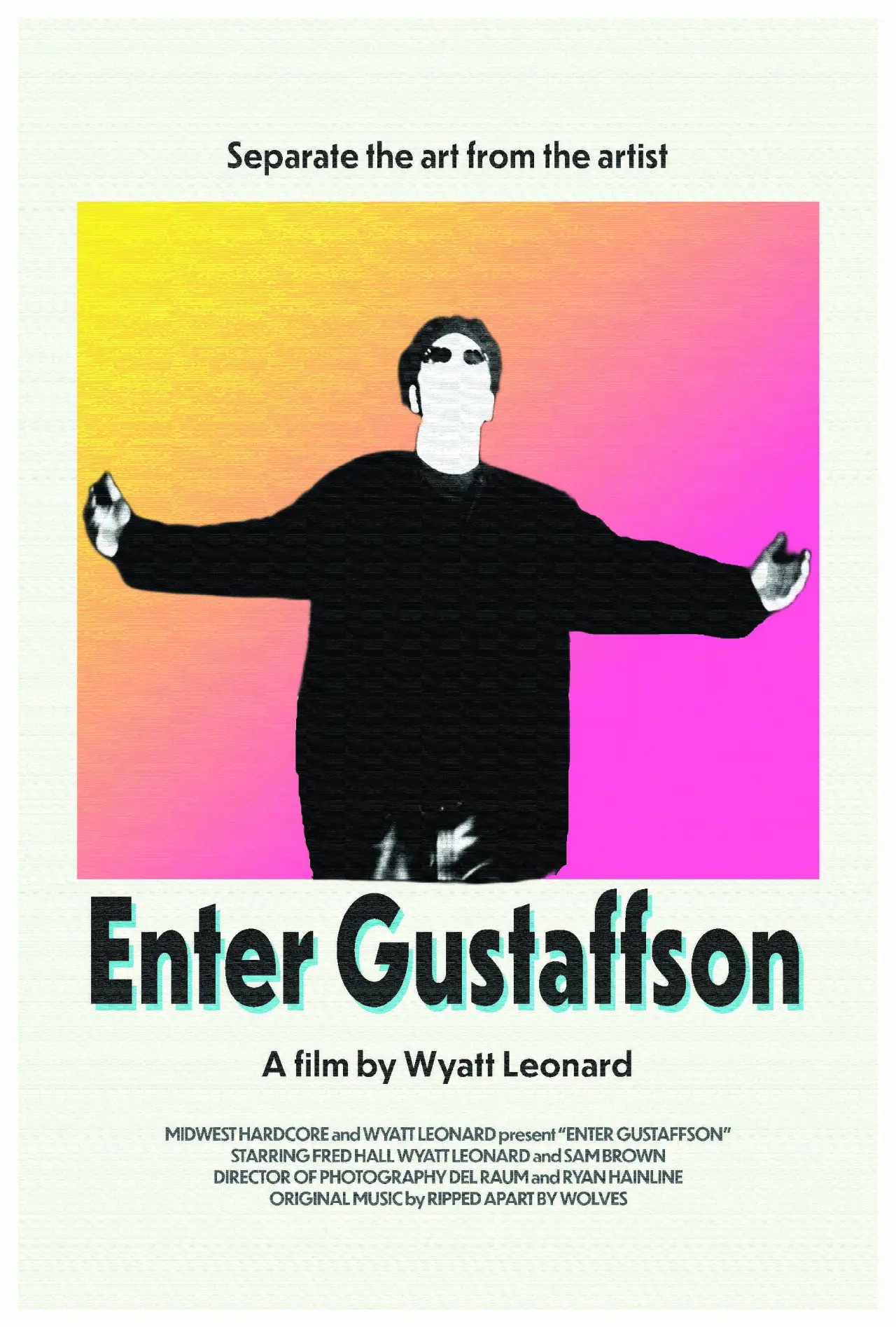 Movie poster "Enter Gustaffson"