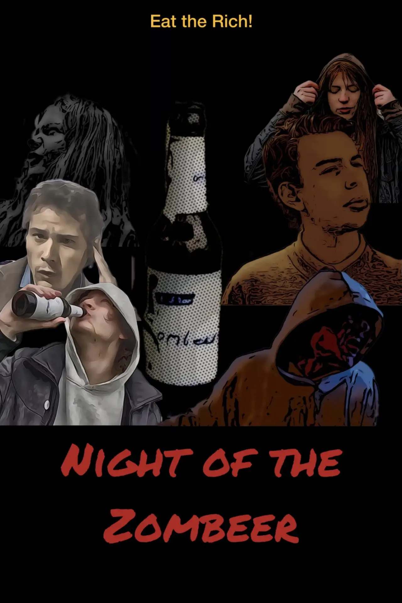 Movie poster "Night of the Zombeer"