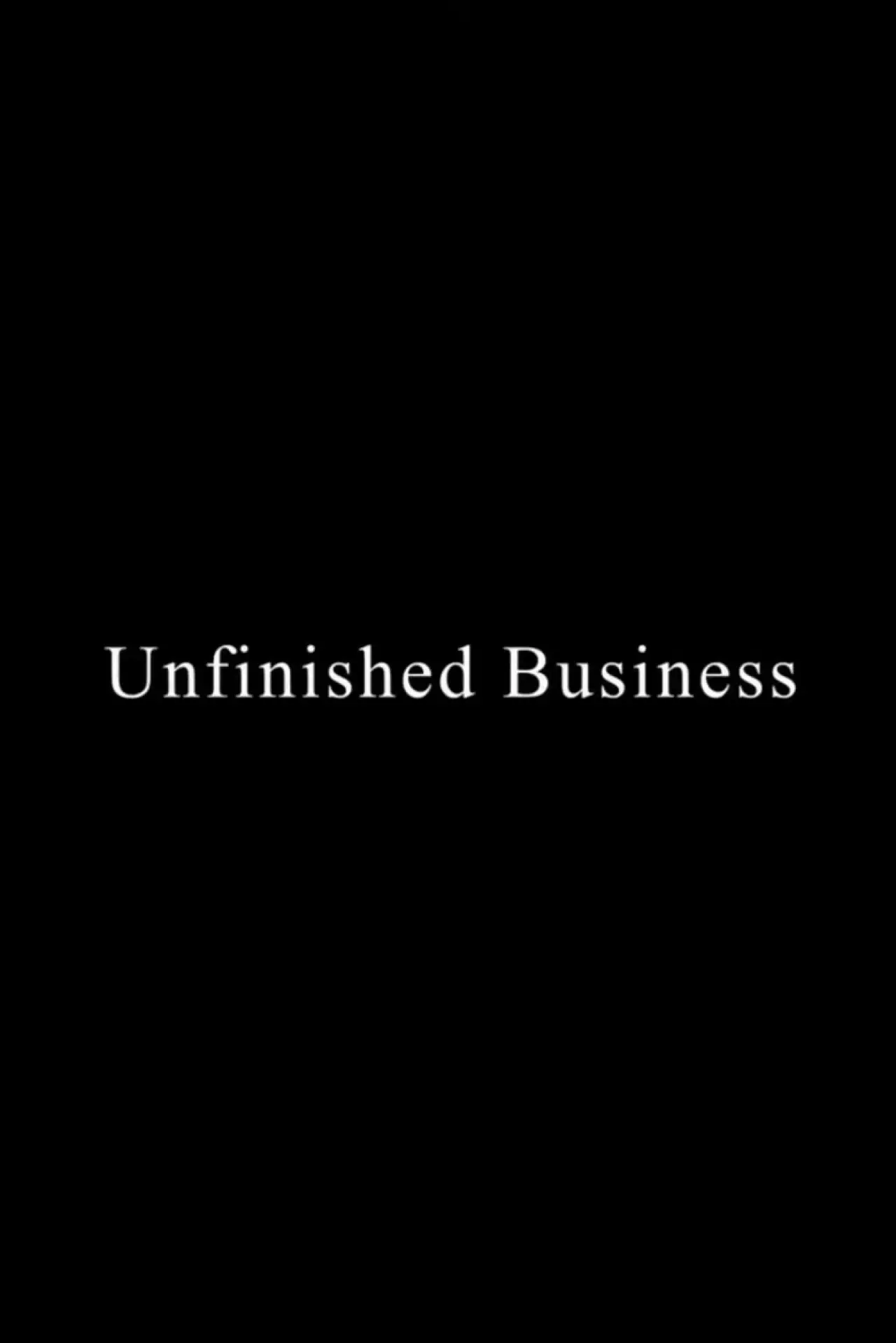 Movie poster "Unfinished Business"