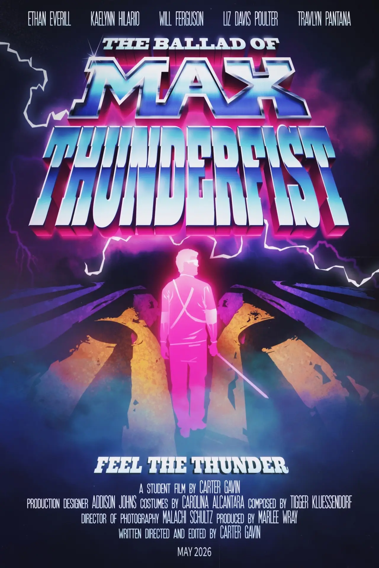 Movie poster "The Ballad of Max Thunderfist"