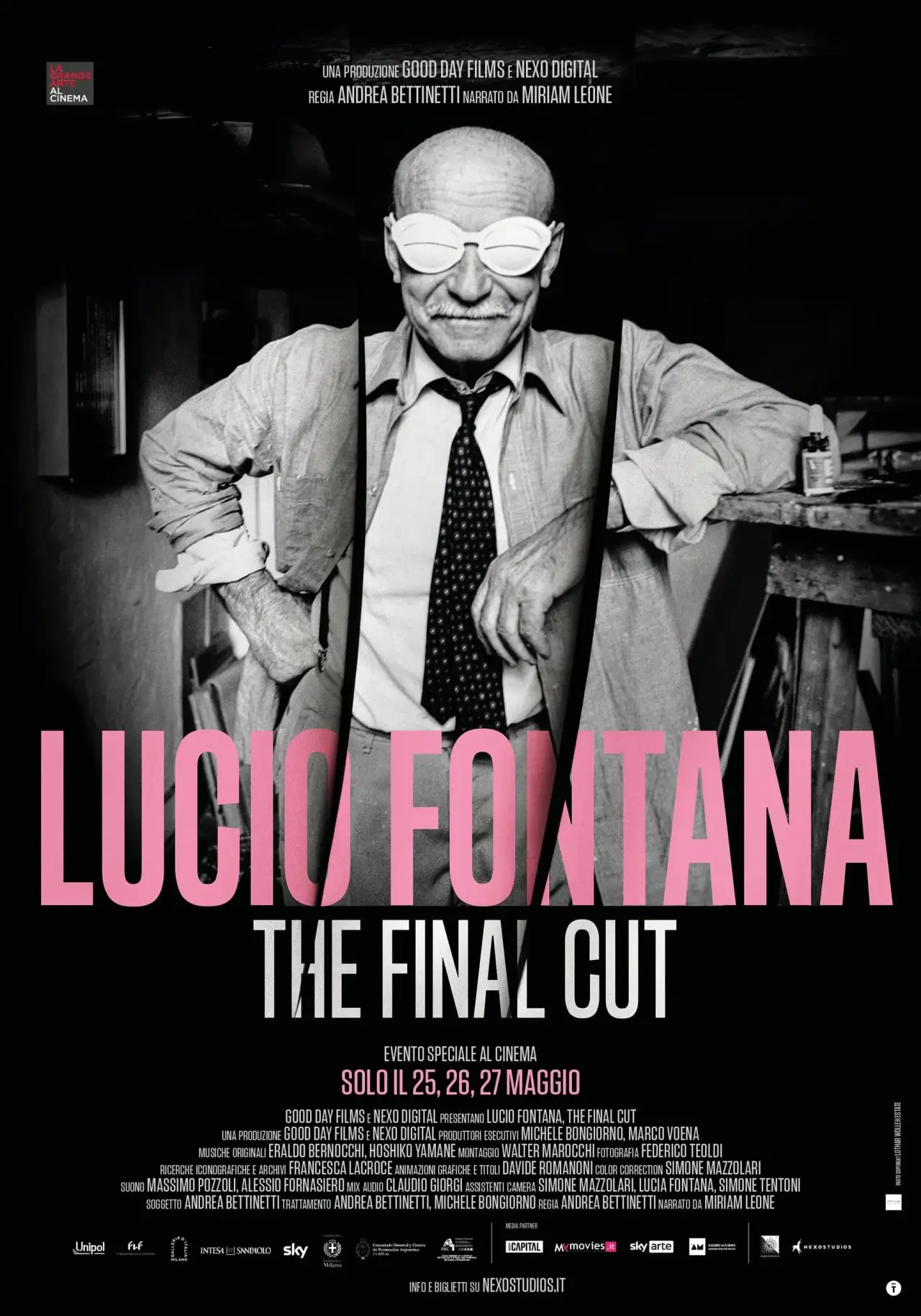 Movie poster "Lucio Fontana - The Final Cut"
