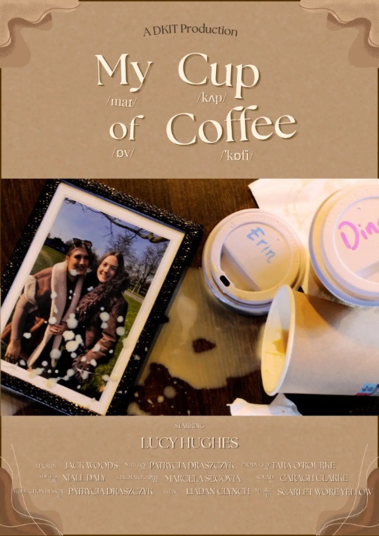 Movie poster "My Cup of Coffee"