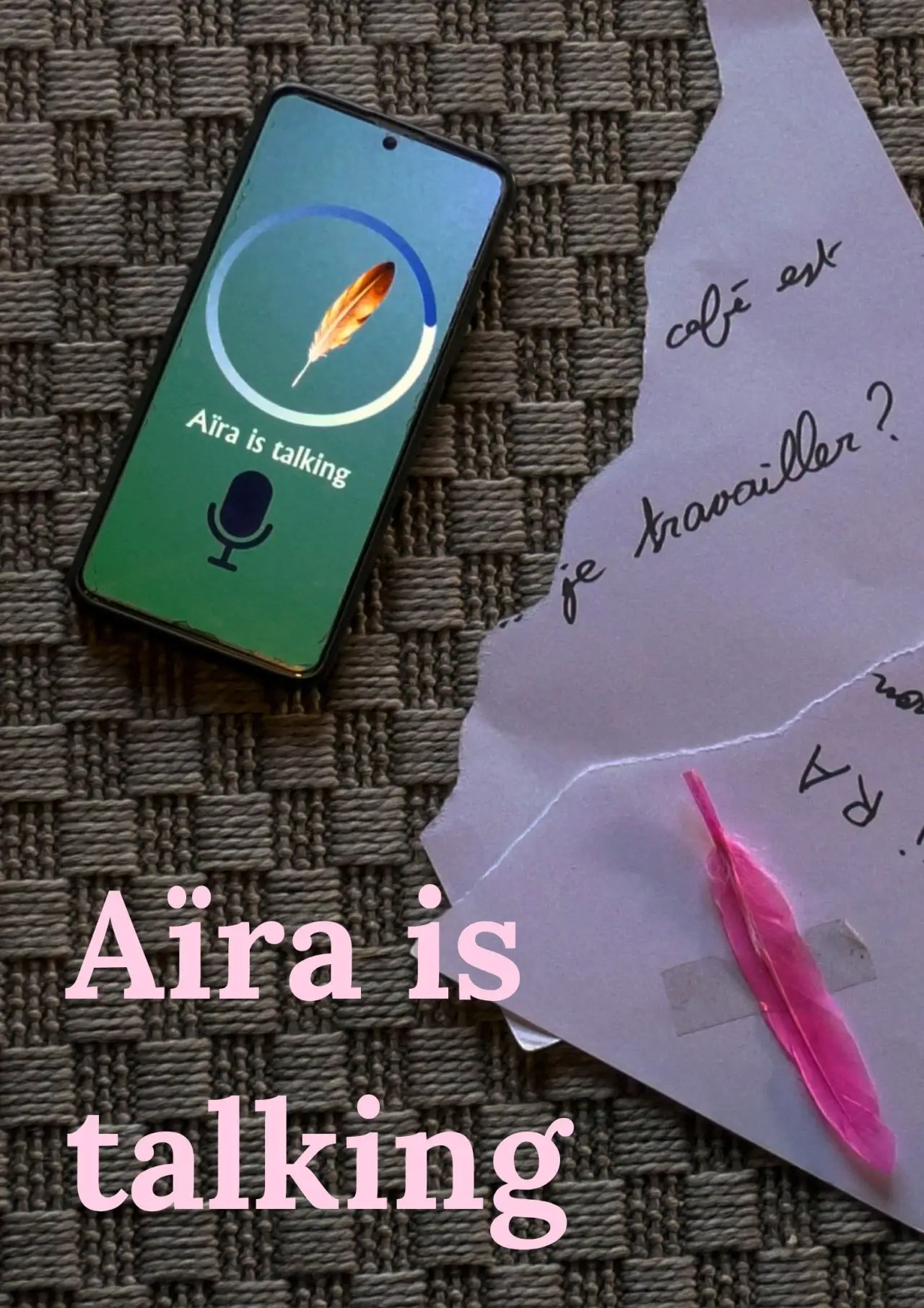 Movie poster "Aïra is talking"