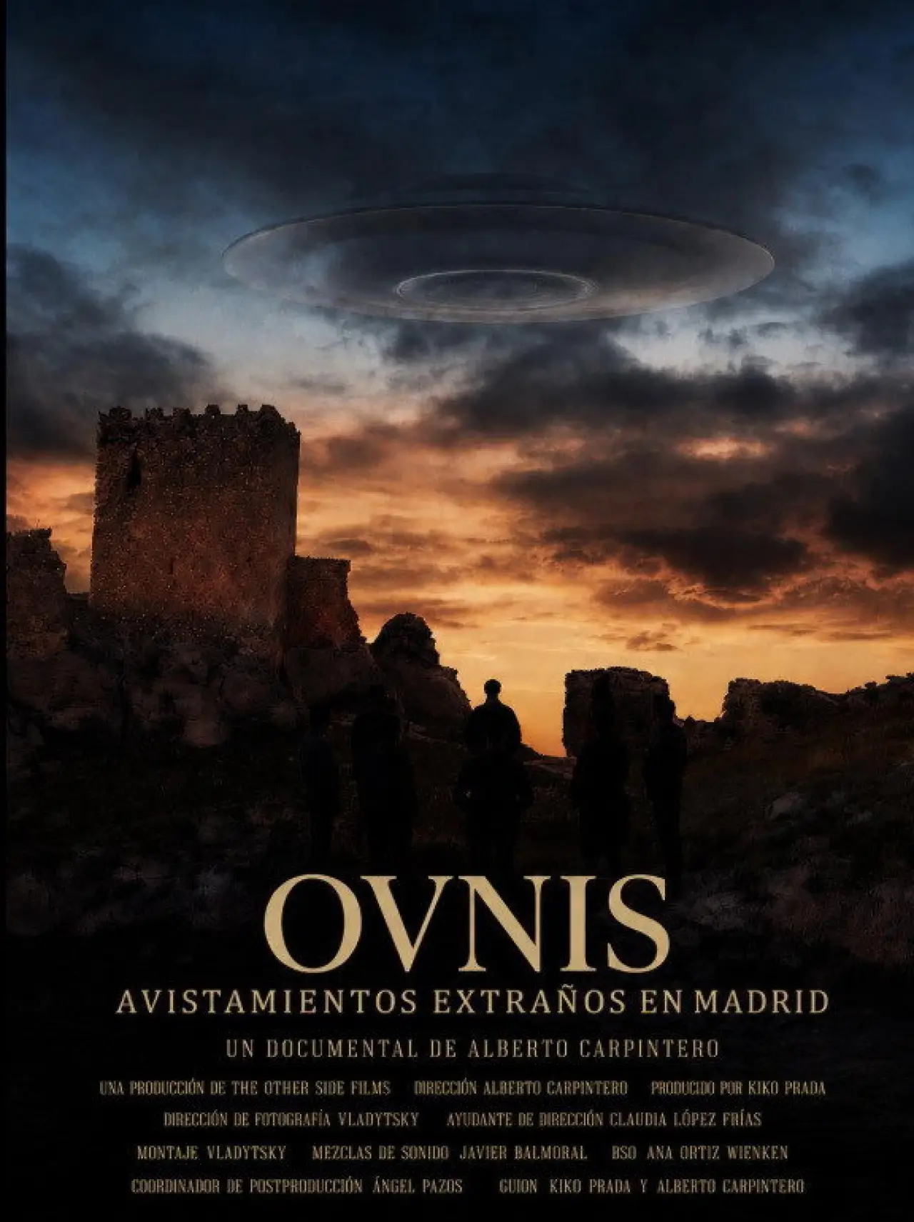 Movie poster "Ovnis: Avistamientos Extraños en Madrid"