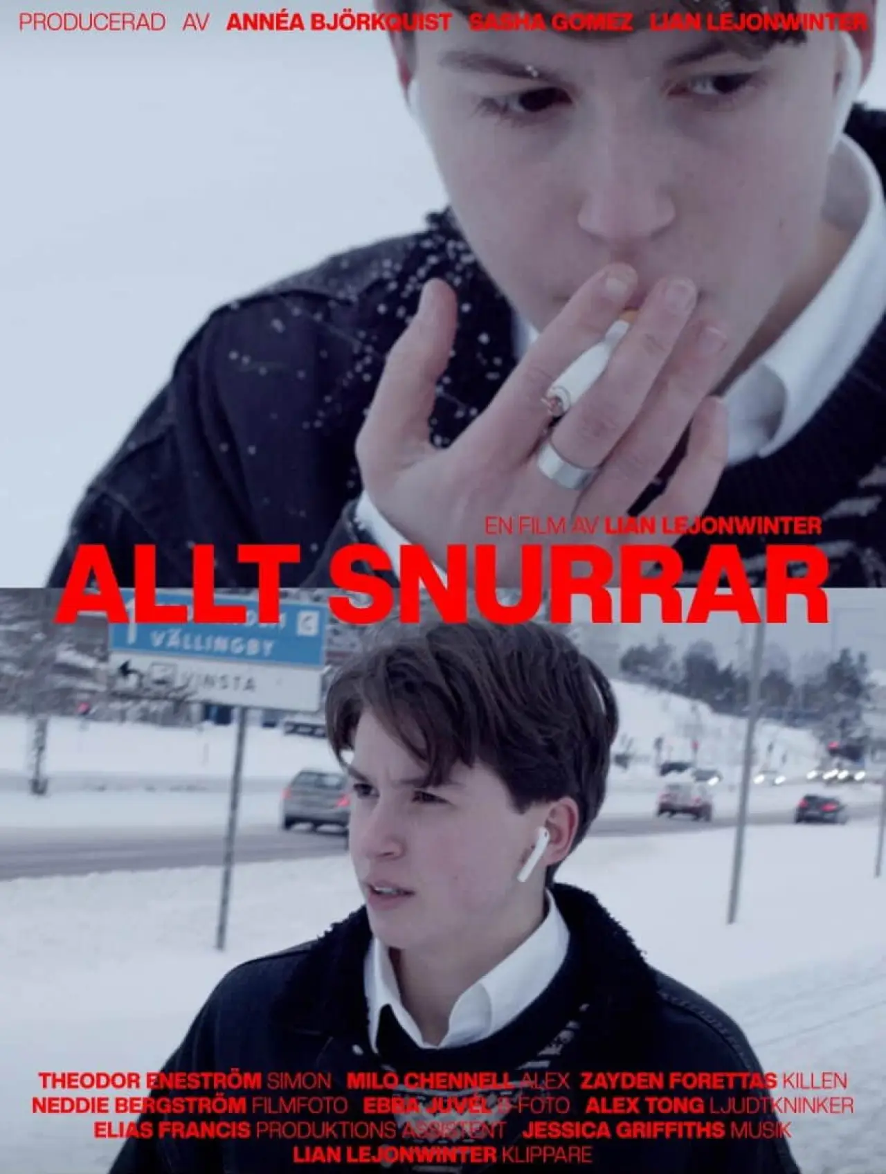 Movie poster "Allt Snurrar"