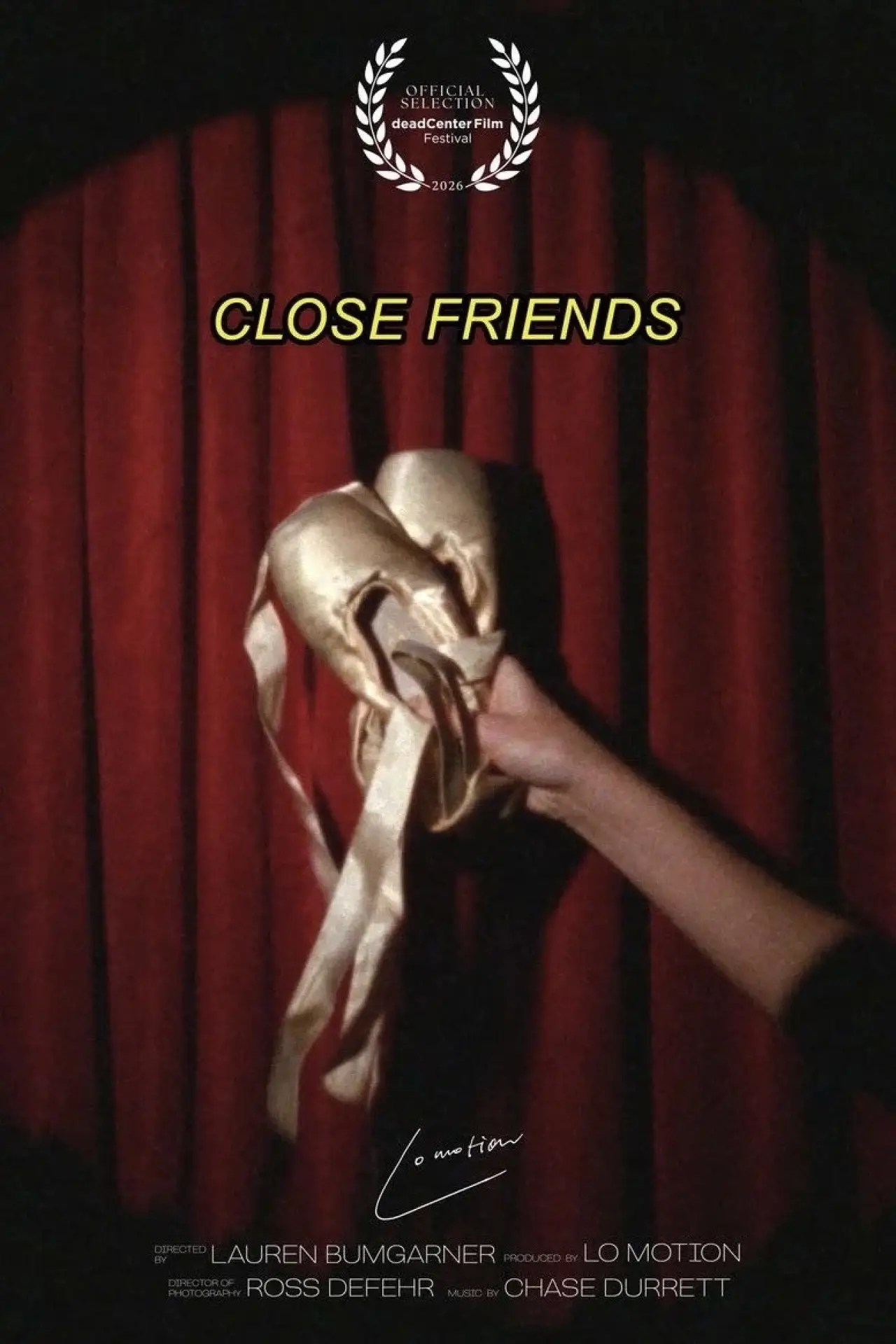 Movie poster "Close Friends"