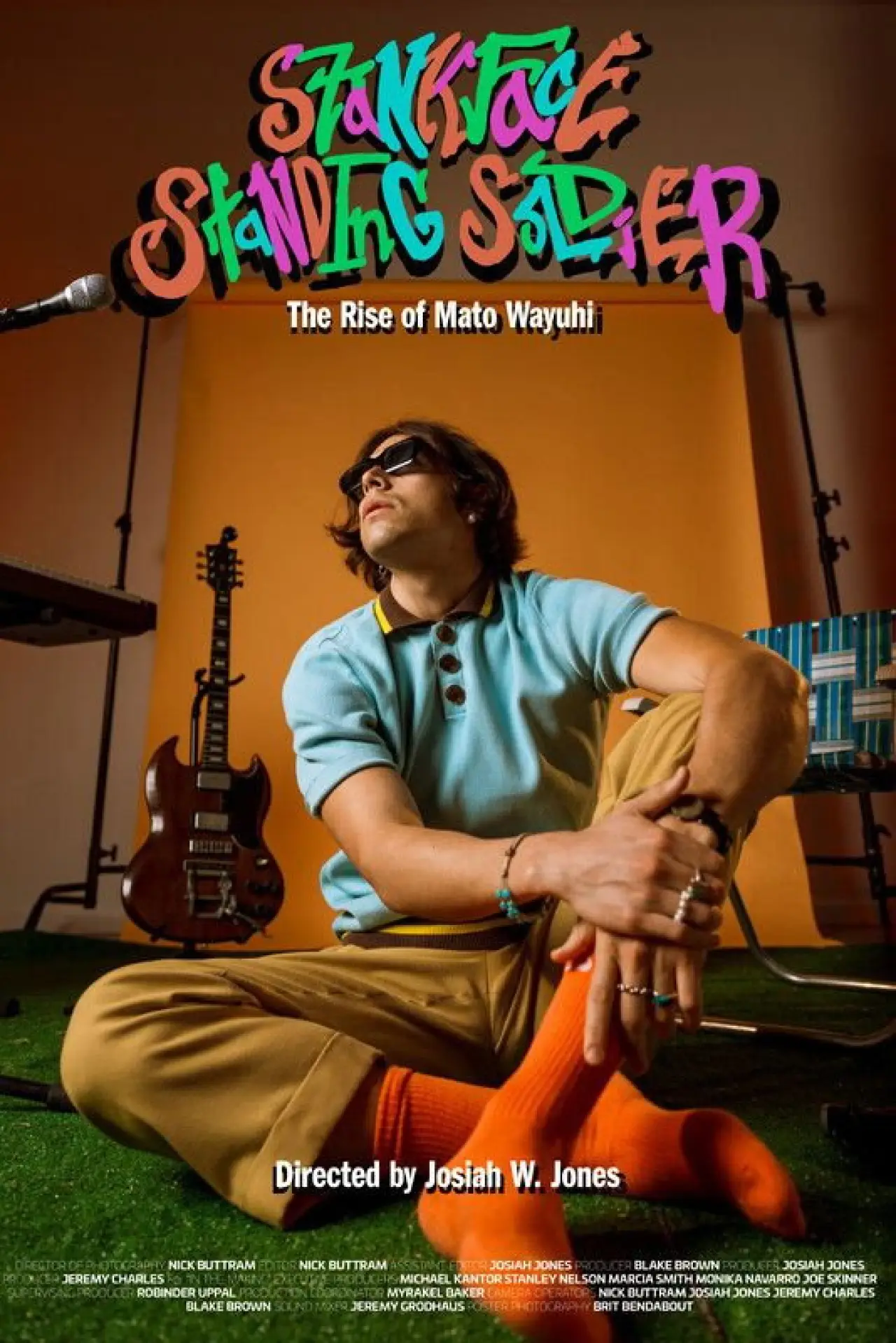 Movie poster "Stankface Standing Soldier: The Rise of Mato Wayuhi"
