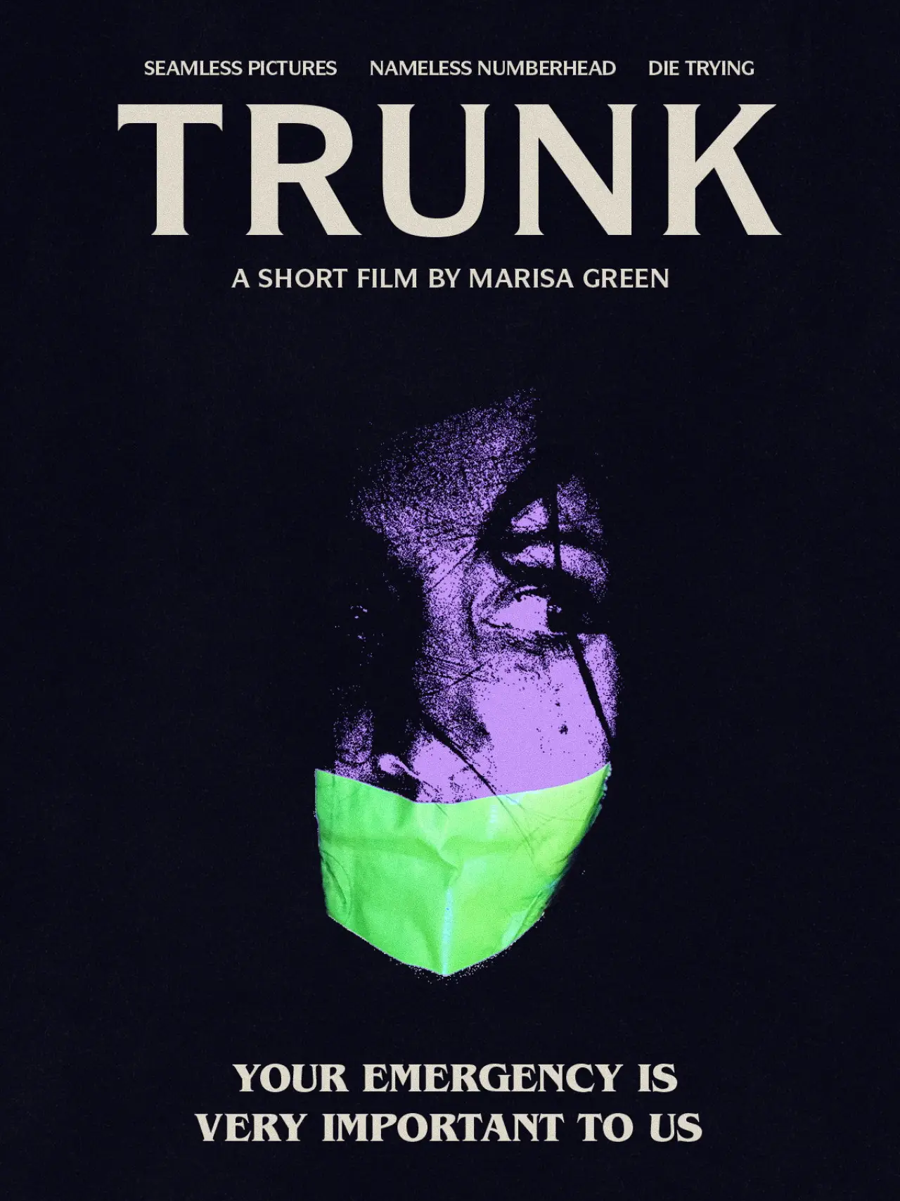 Movie poster "TRUNK"