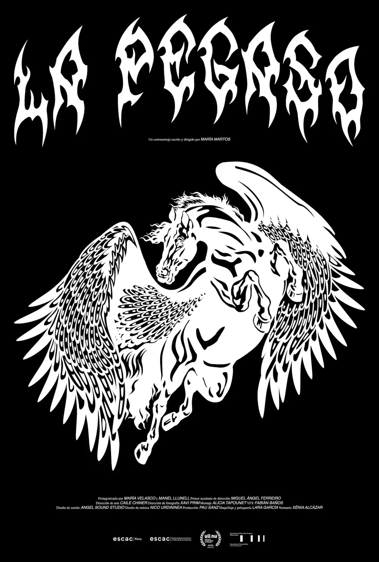 Movie poster "La Pegaso"