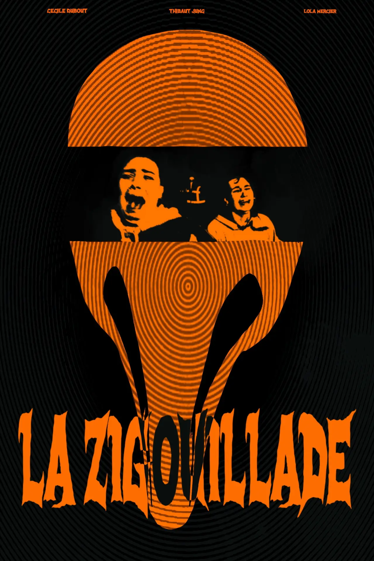 Movie poster "La Zigouillade"