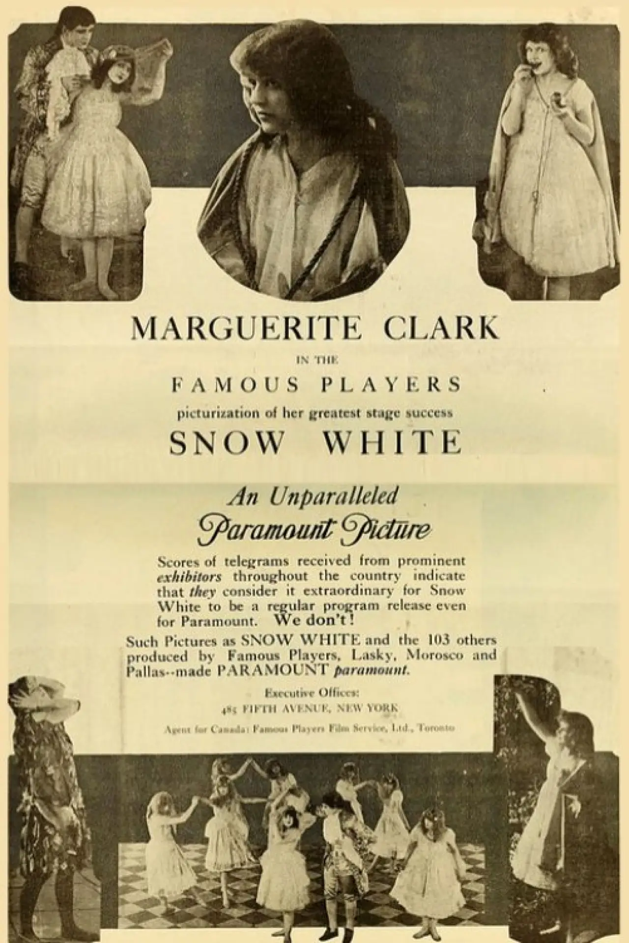 Movie poster "Snow White"