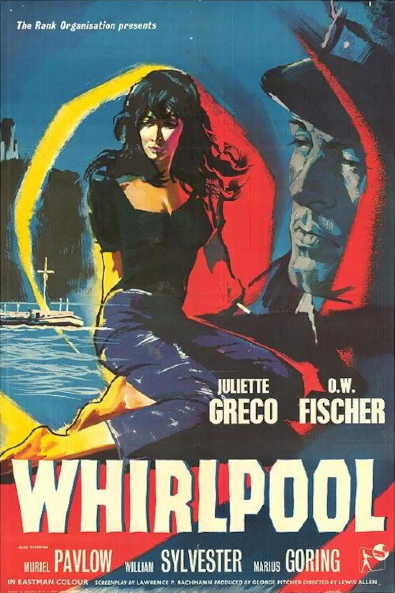 Movie poster "Whirlpool"