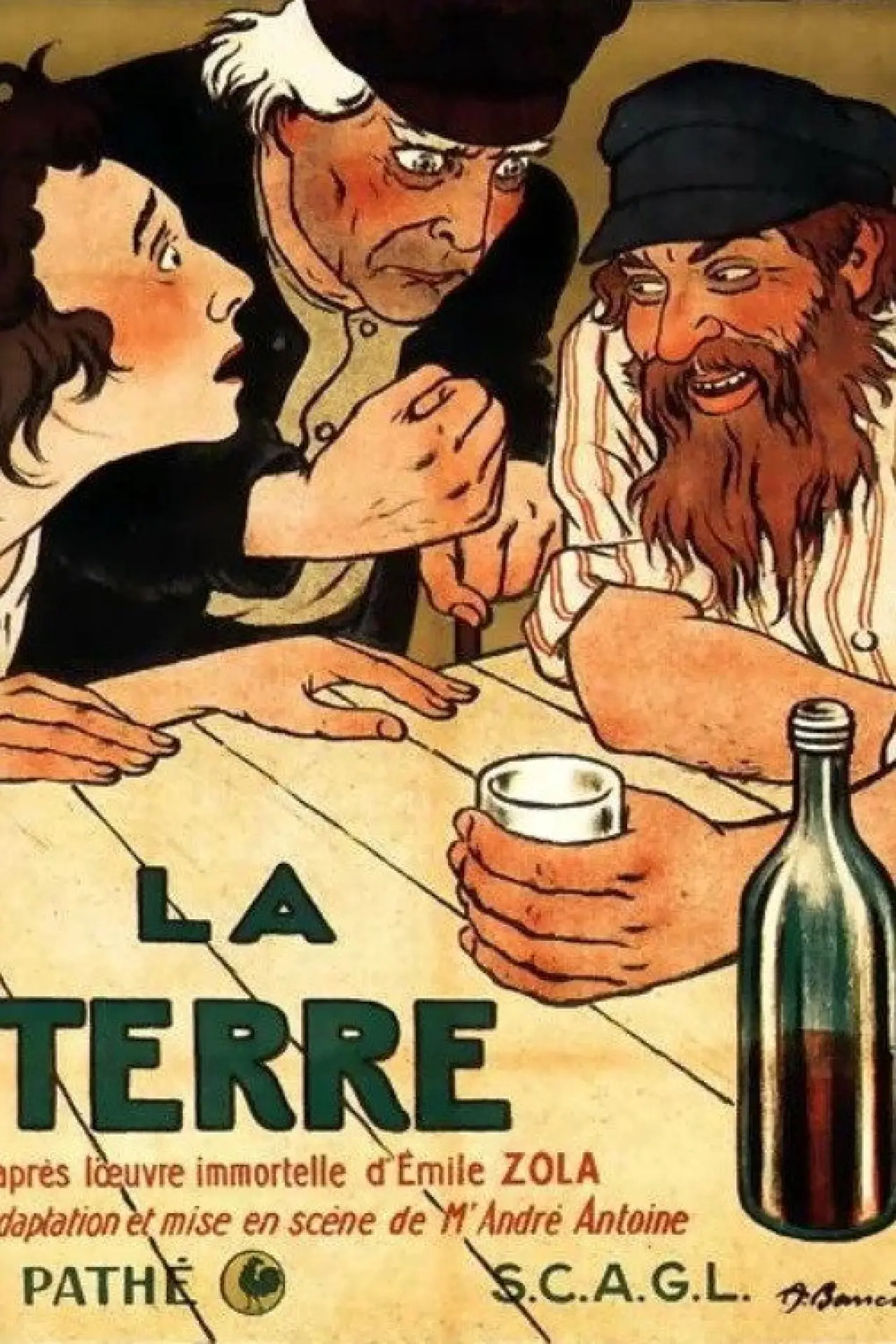 Movie poster "La Terre"