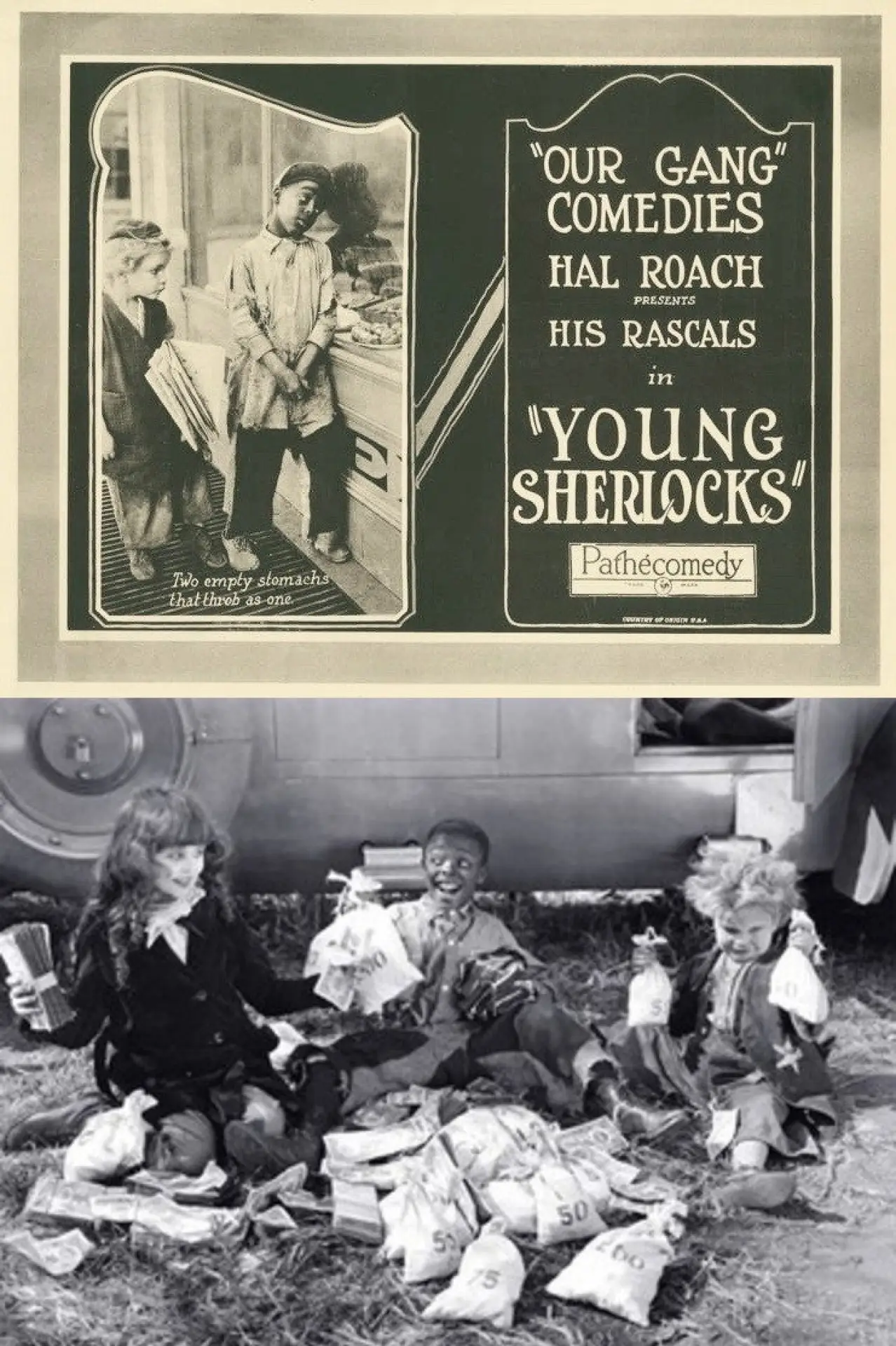 Movie poster "Young Sherlocks"