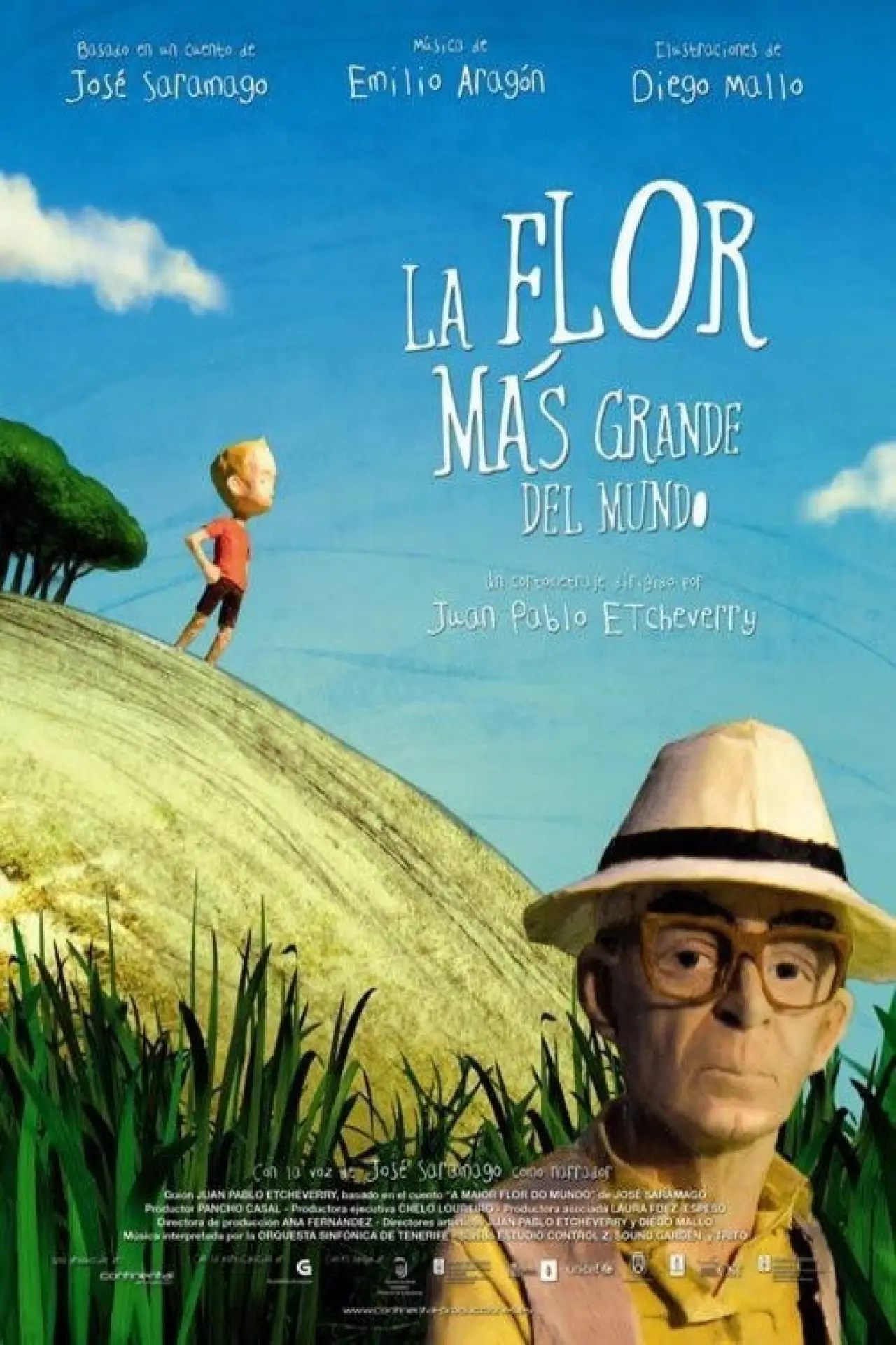 Movie poster "The Biggest Flower in the World"